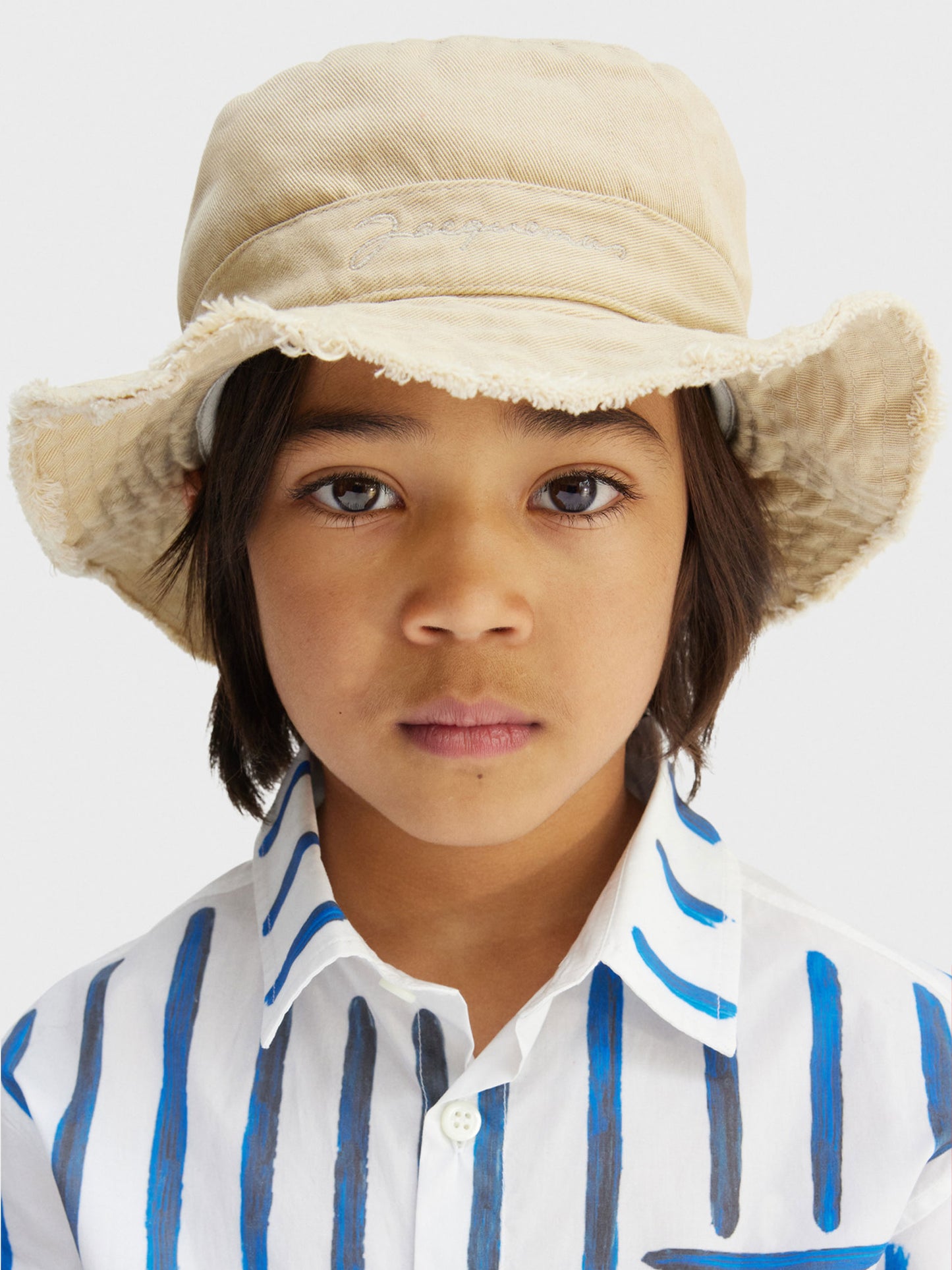 Cloche 'Le Bob Artichaut' beige per bambini