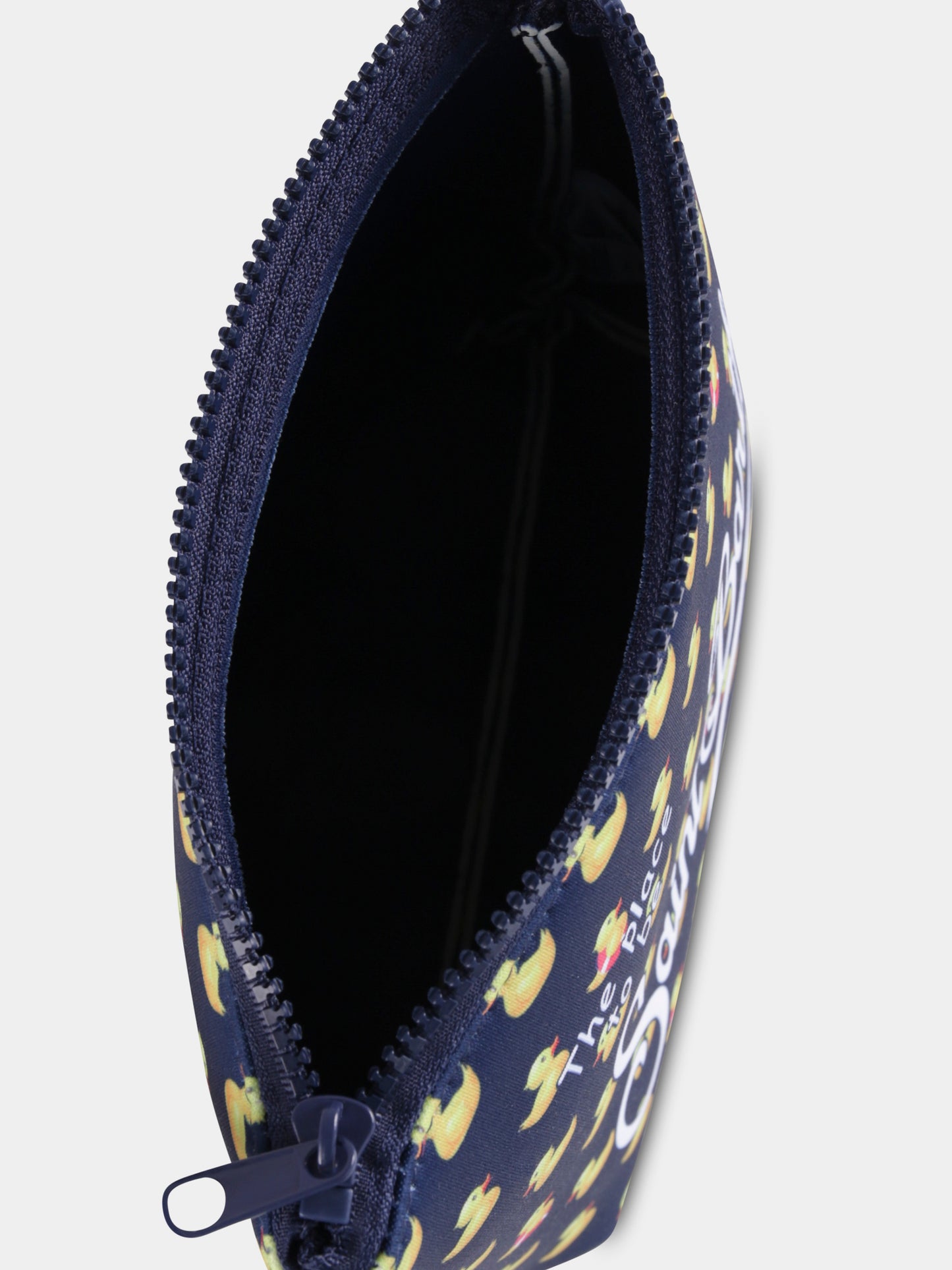 Blue clutch bag for boy with ducky