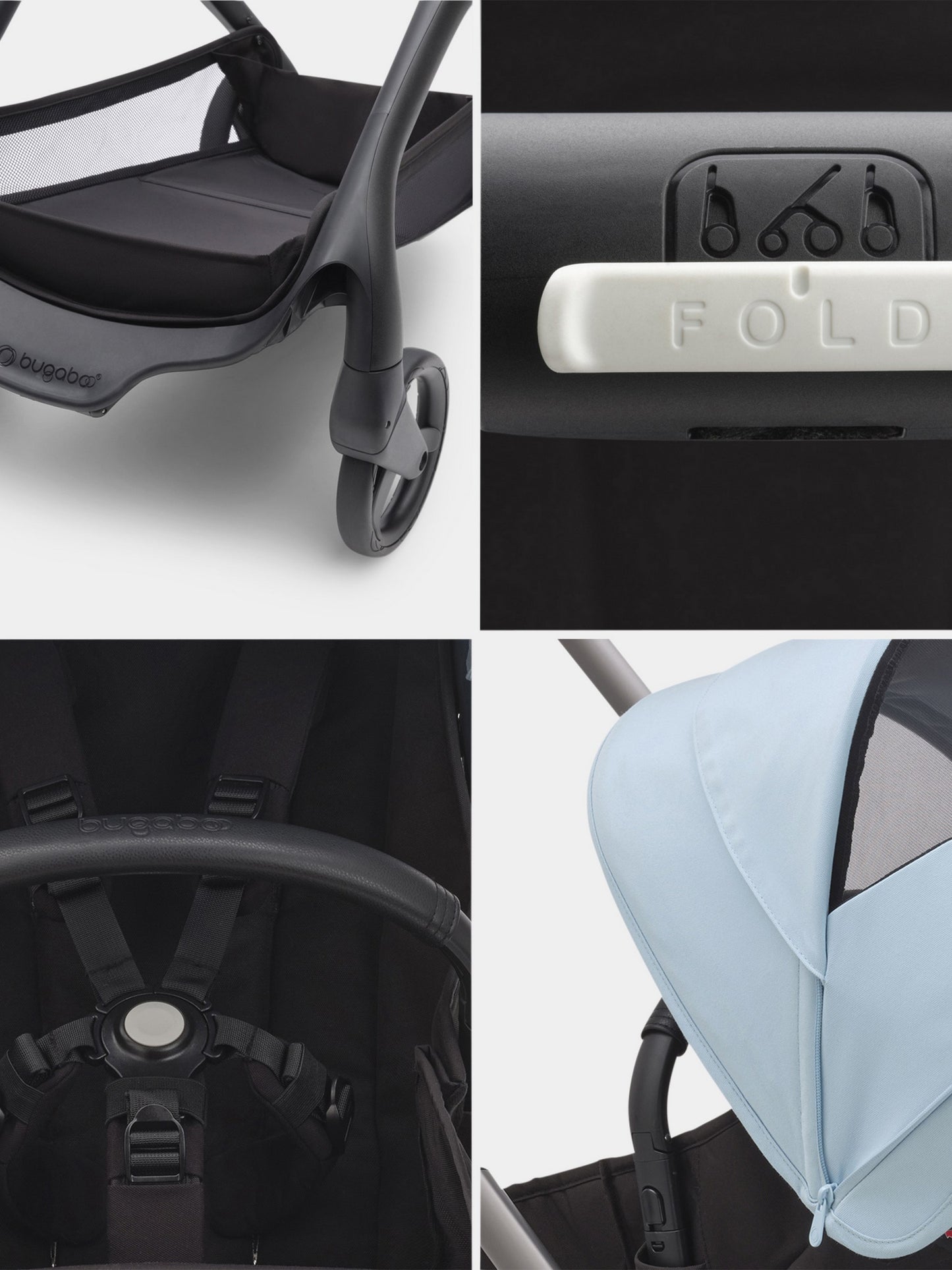 Dragonfly complete stroller Graphite/Midnight black for babykids