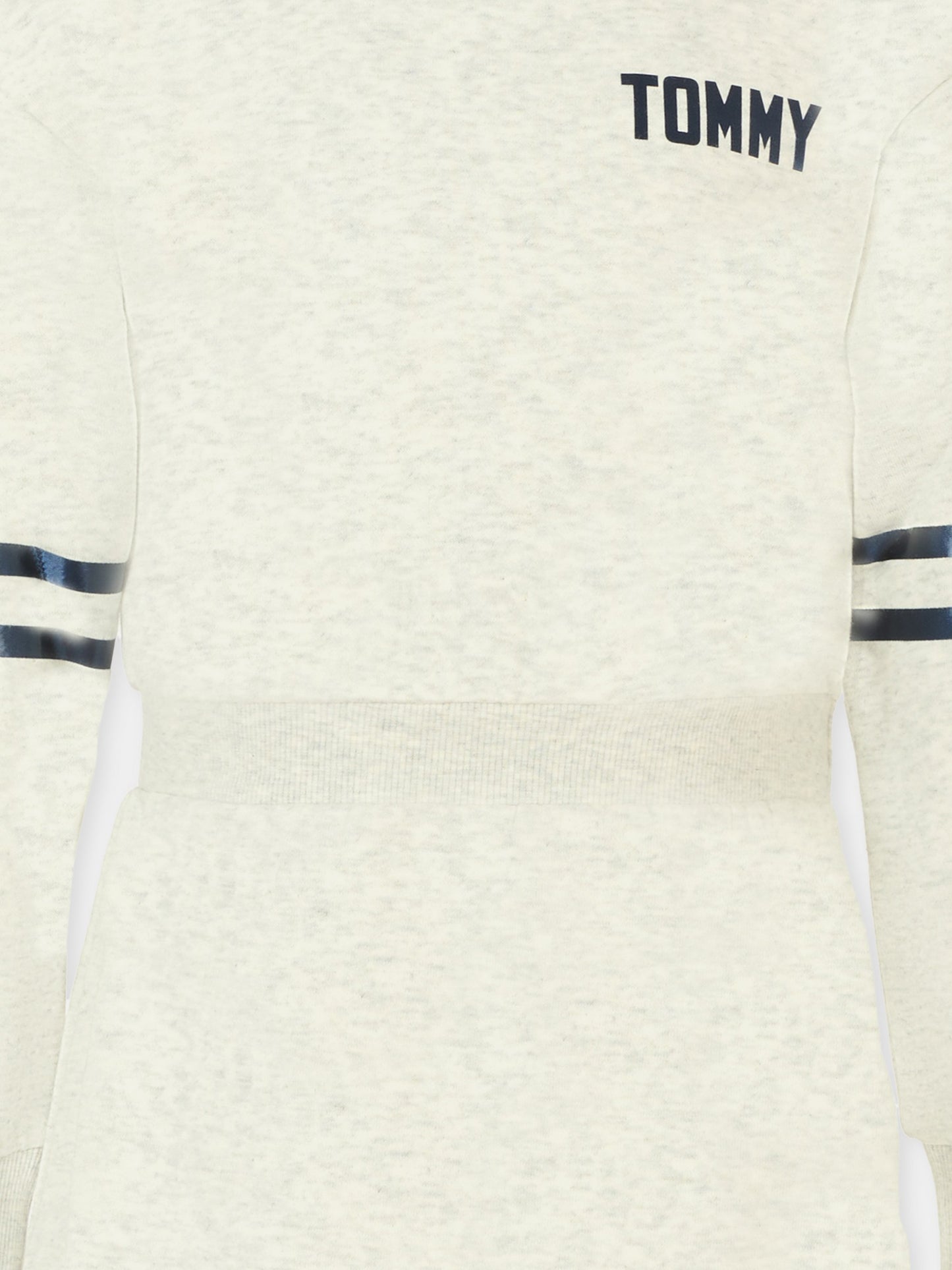 Vestito grigio per bambina con logo blu,Tommy Hilfiger Junior,25CTHKG0KG08711 P09