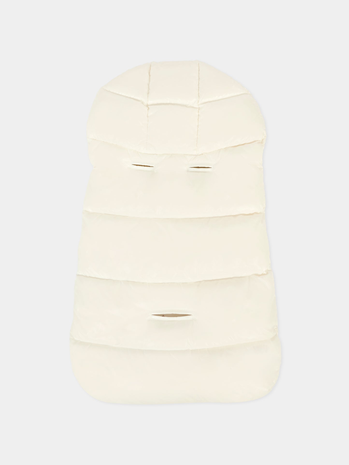 Sacco nanna bianco per neonati con logo,Moncler Kids,K2951 - 1E00002 - 597Z8 031