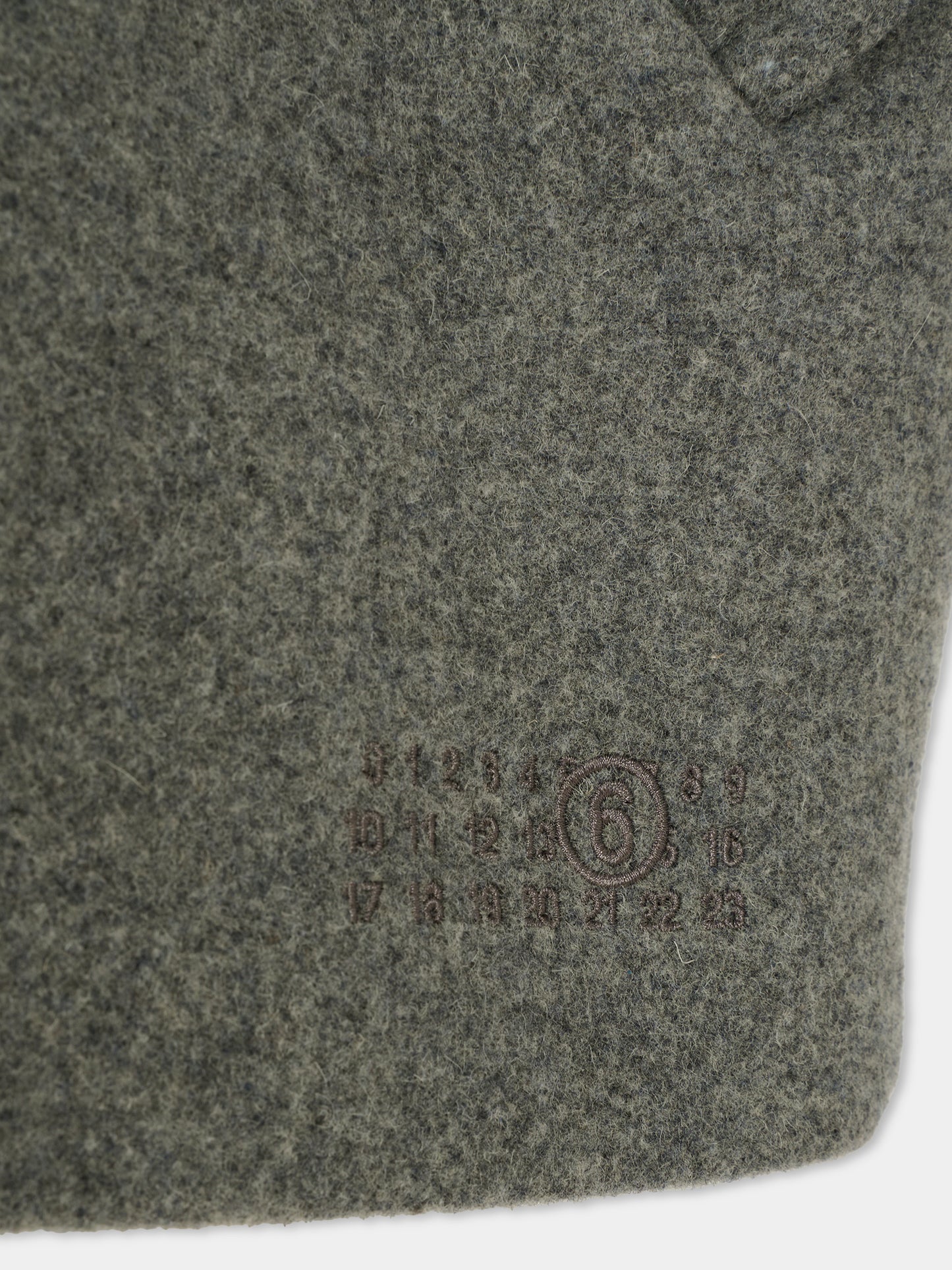 Vestito grigio per bambina con logo,Mm6 Maison Margiela,M60857-MM00W-M6911