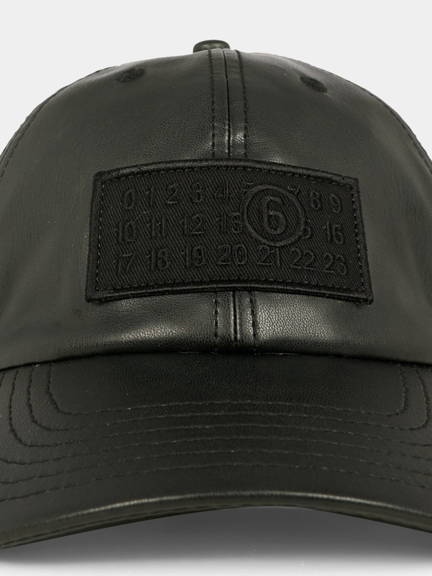 Cappello nero per bambini cpn patch,Mm6 Maison Margiela,M60919-MM05T-M6900