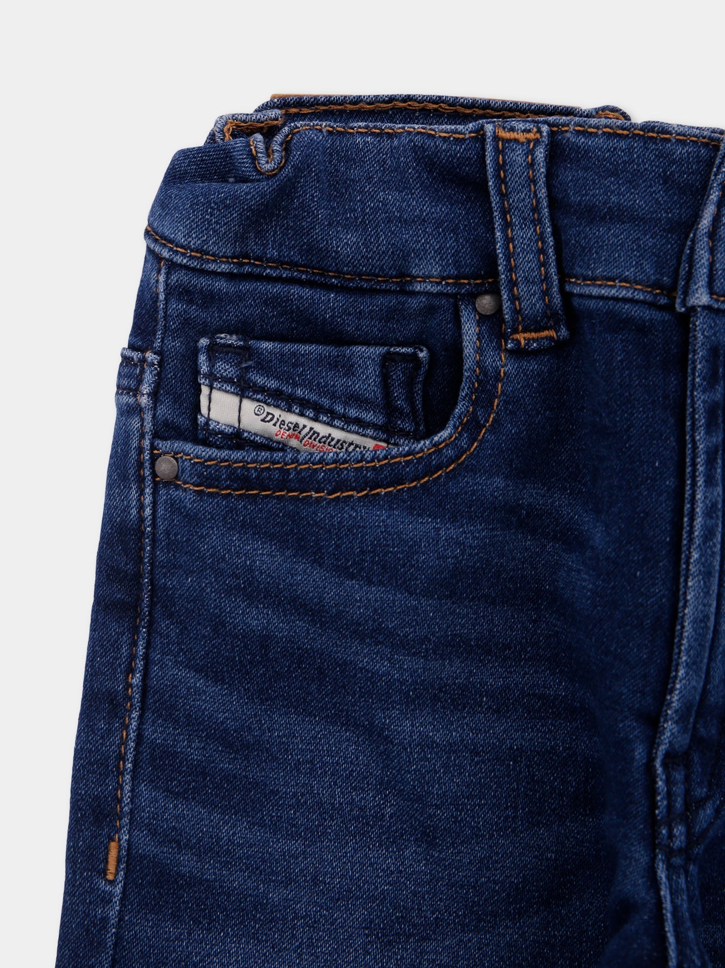 Jeans denim per neonato con logo,Diesel,K00312-KXBQG-K01