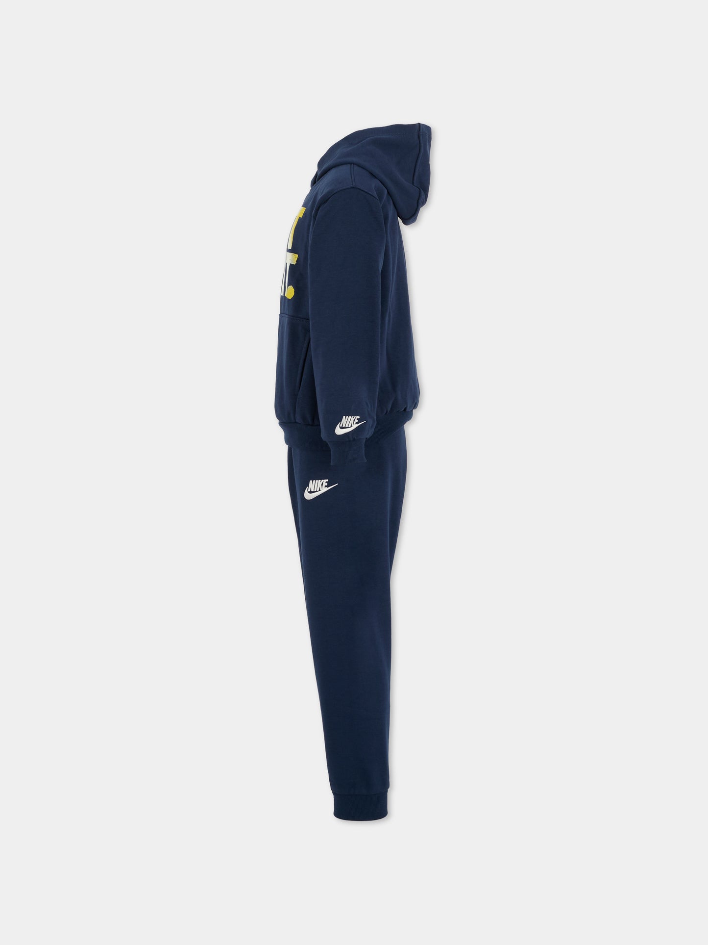 Completo blu per bambino con scritta,Nike,86N387 U90