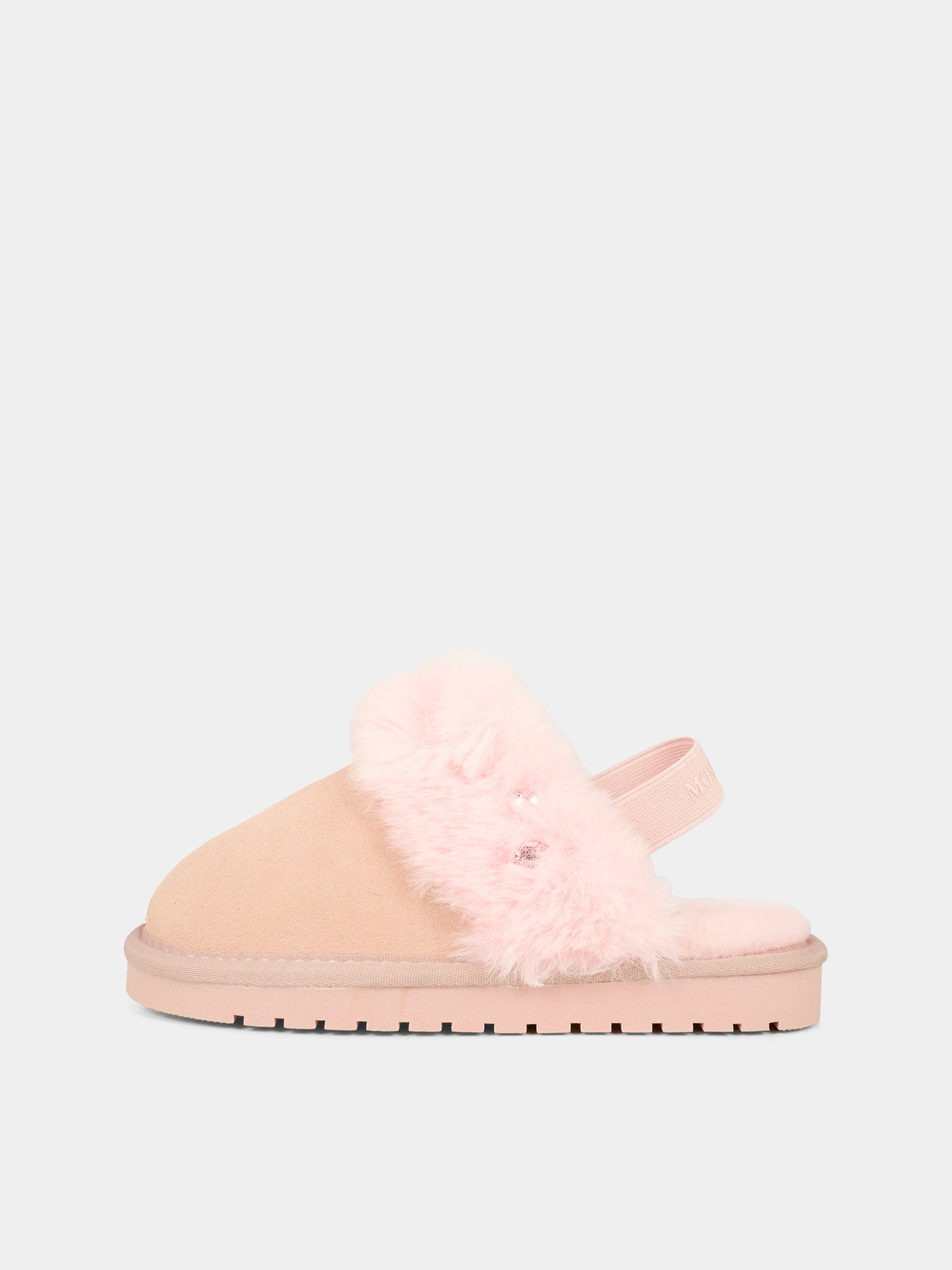 Sabot rosa per bambina con pietre,Monnalisa,8CF005 6702 0090