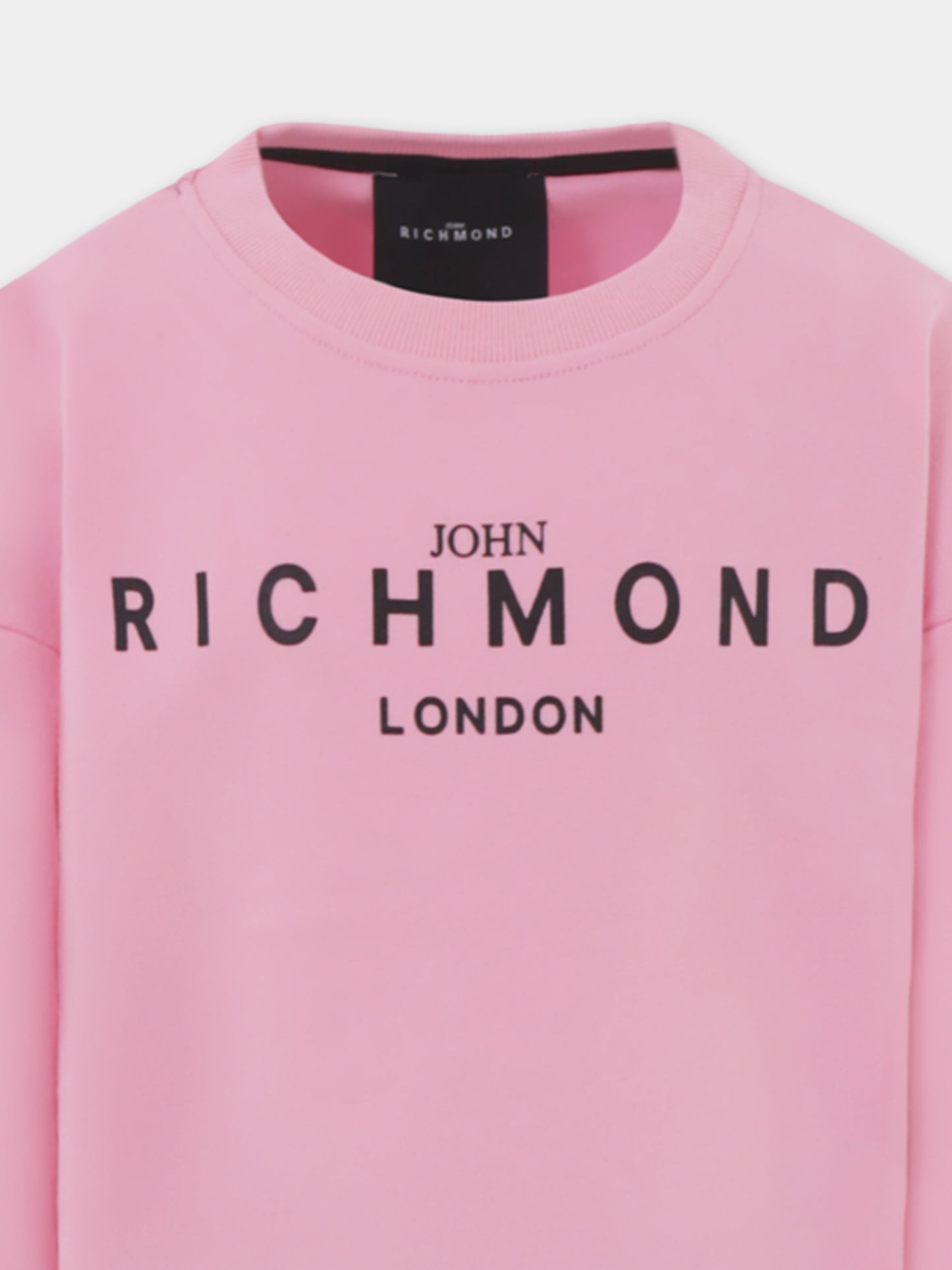 Completo rosa per bambina con logo,Richmond,RGP25004CF PINK