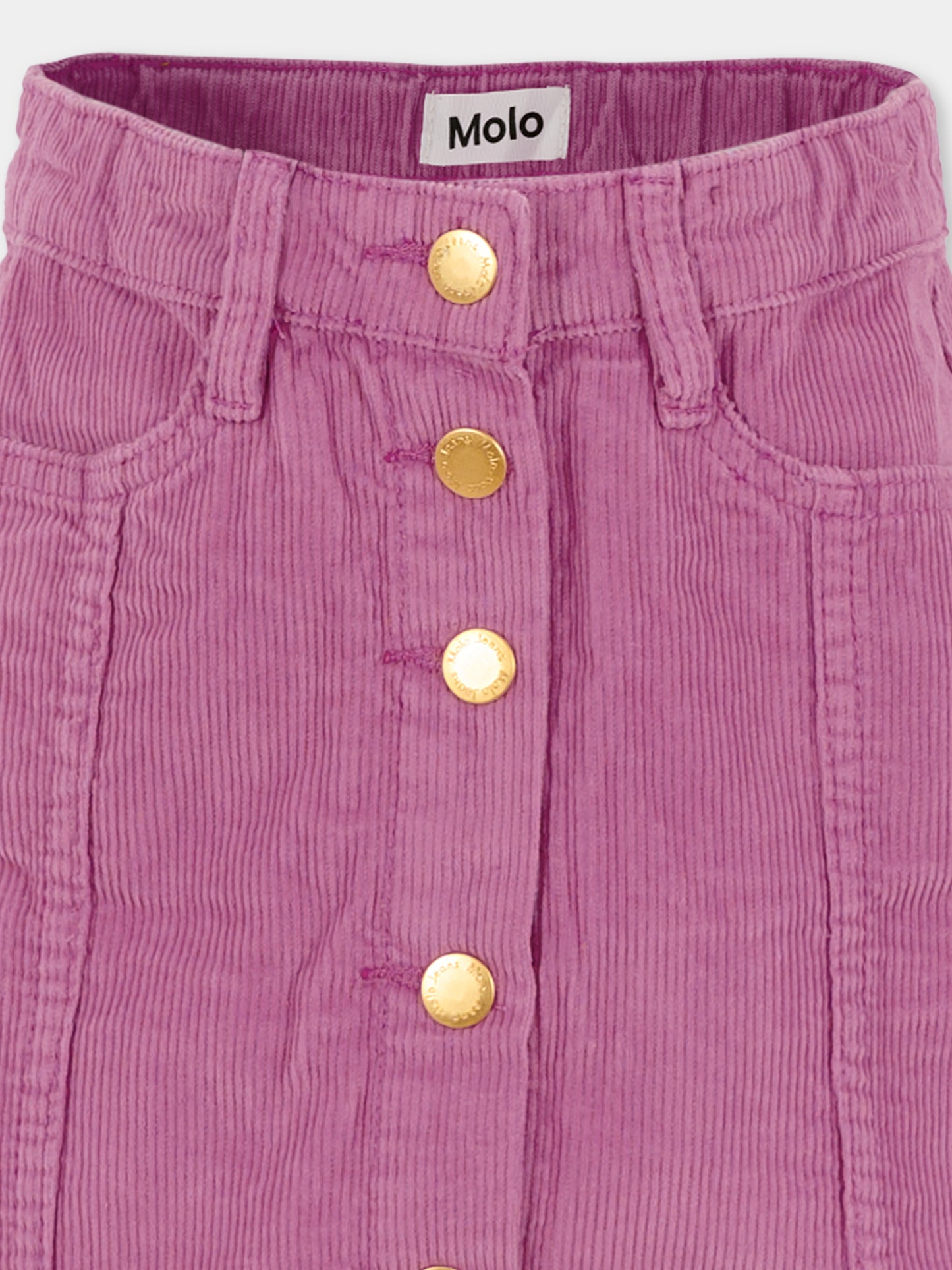 Gonna Bera viola per bambina,Molo,2W25D108 8765