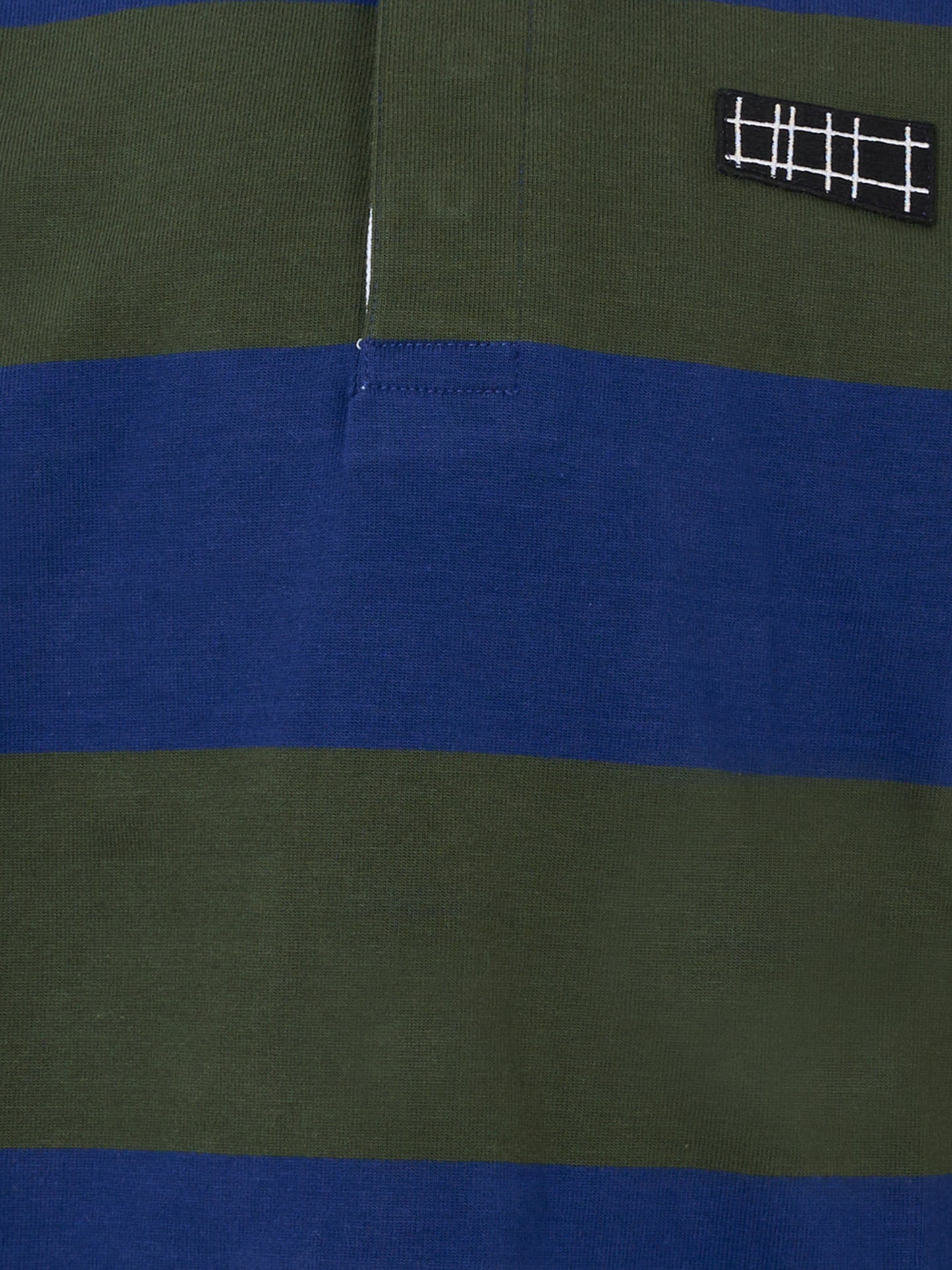 Polo Relz blu per bambino con patch,Molo,1W25A401 4962