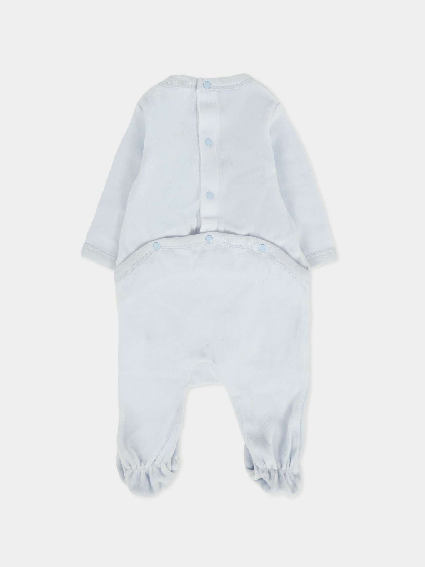 Set tutina celeste per neonato con elefante,Kenzo Kids,K61248 771