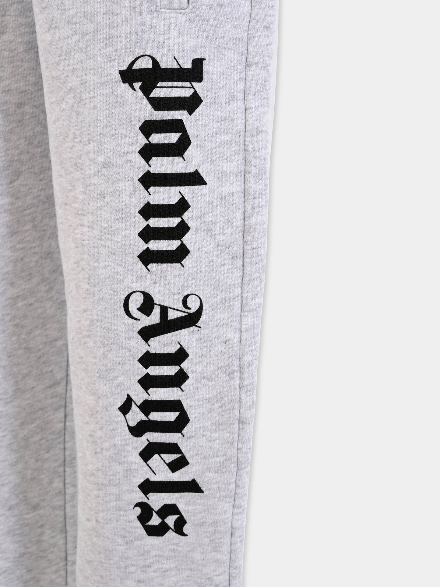 Pantaloni grigi per bambini con logo,Palm Angels,PBCH008C99FLE0020810