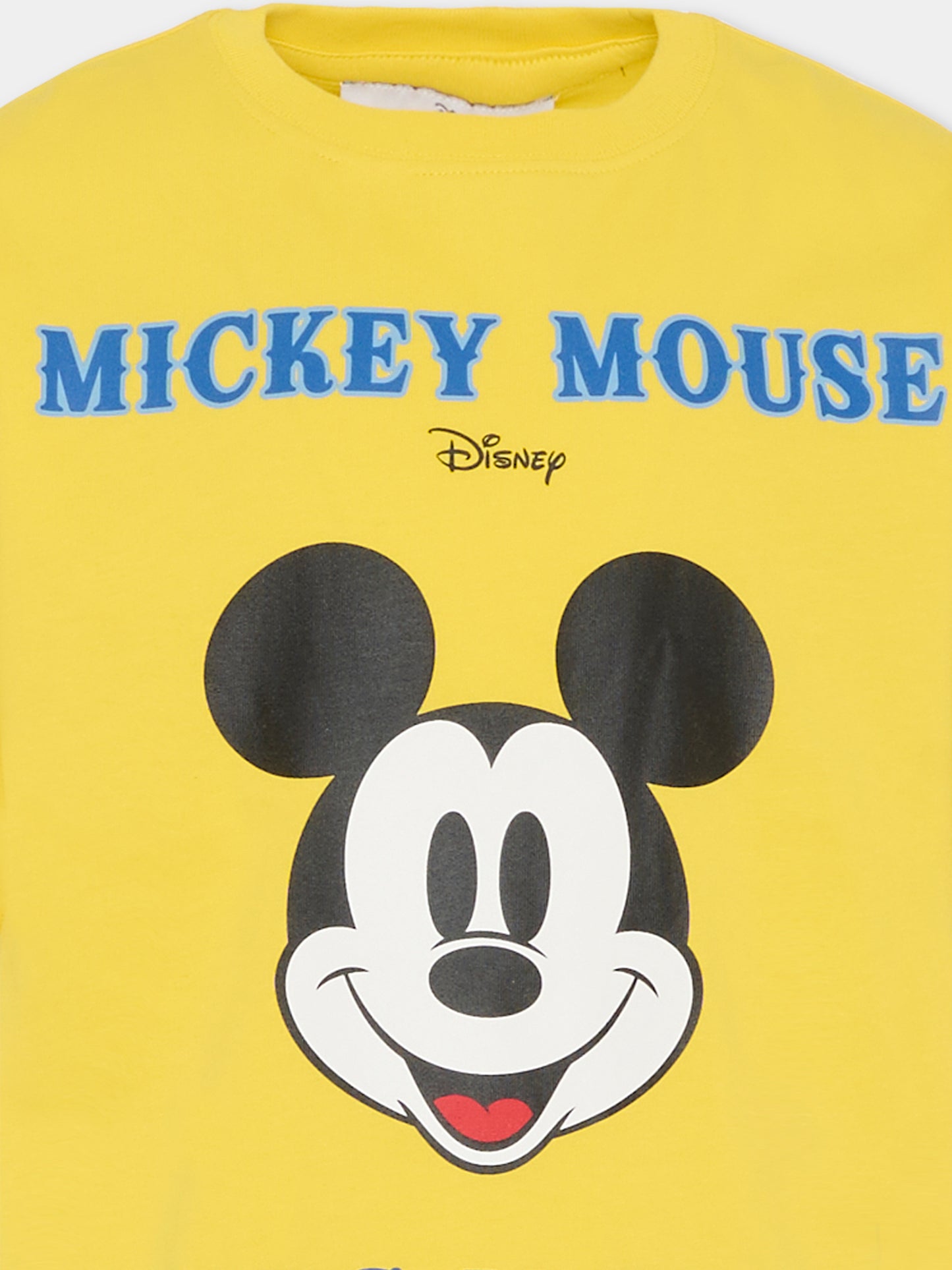 T-shirt gialla per bambini con Topolino,Marc Jacobs,W60588 526