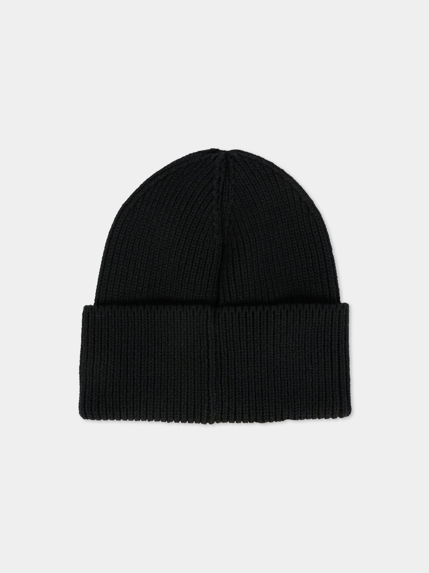 Berretto nero per bambina con logo e fiore,Marc Jacobs,W60675 09B