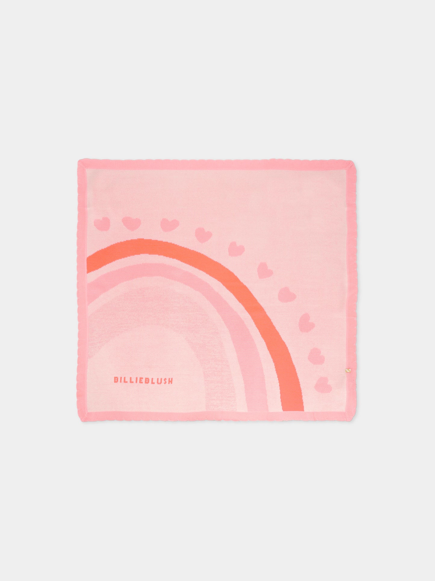 Coperta rosa per neonata con arcobaleno,Billieblush,U21491 121