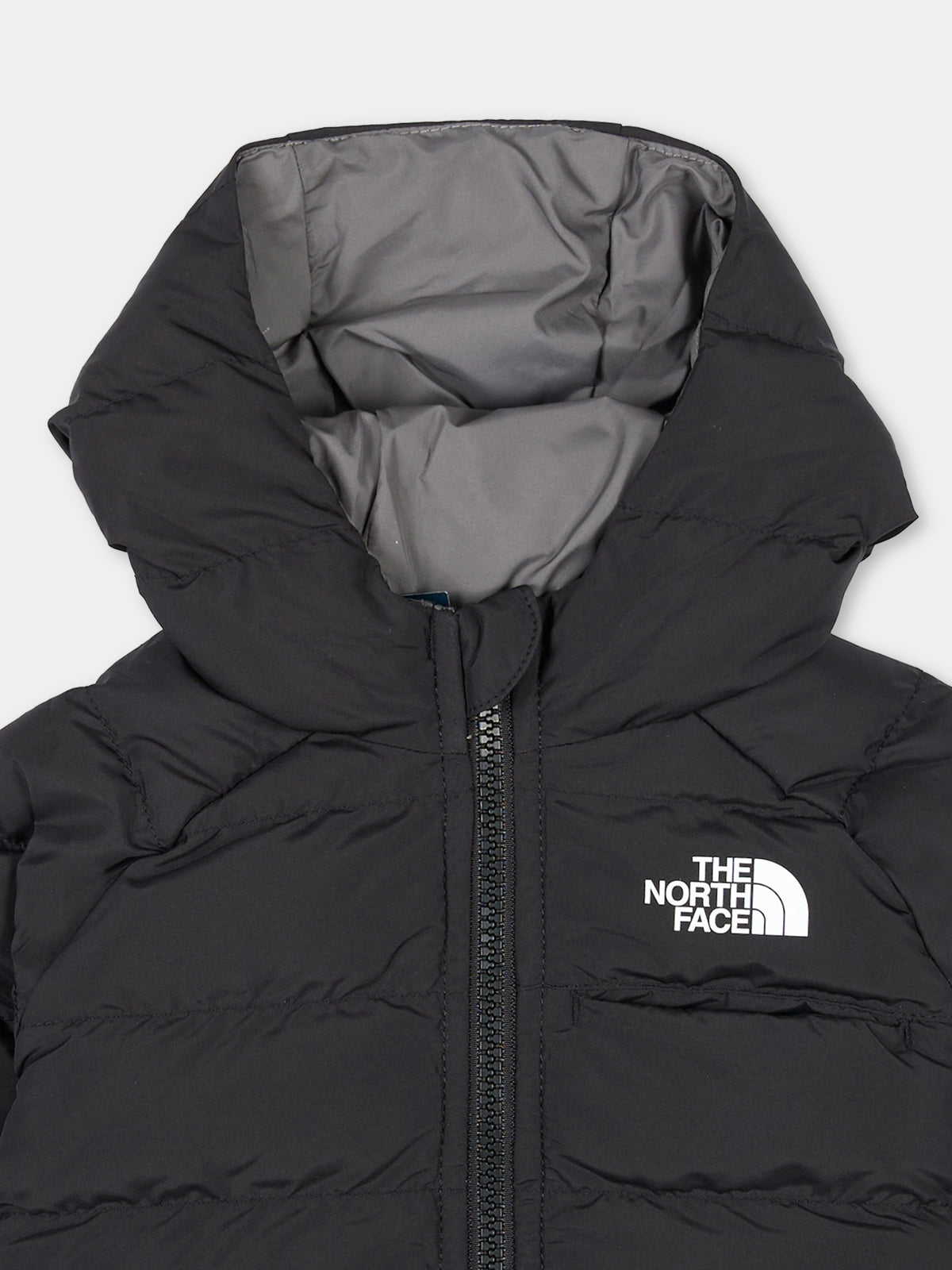 Piumino reversibile multicolor per neonato con cappuccio,The North Face Kids,NF0A88W3WOO1