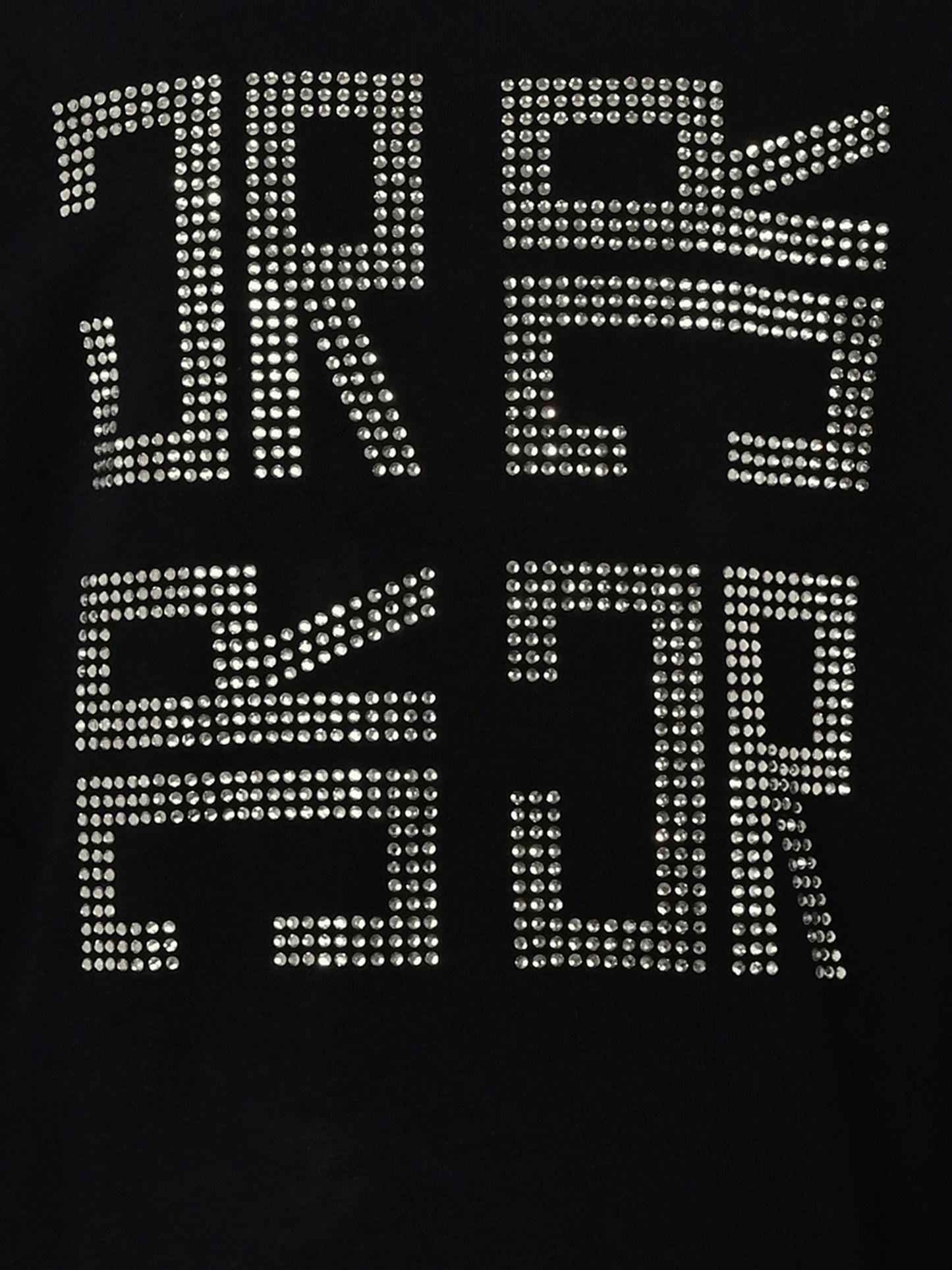 T-shirt nera per bambina con logo,Richmond,RGA25182TS BLACK