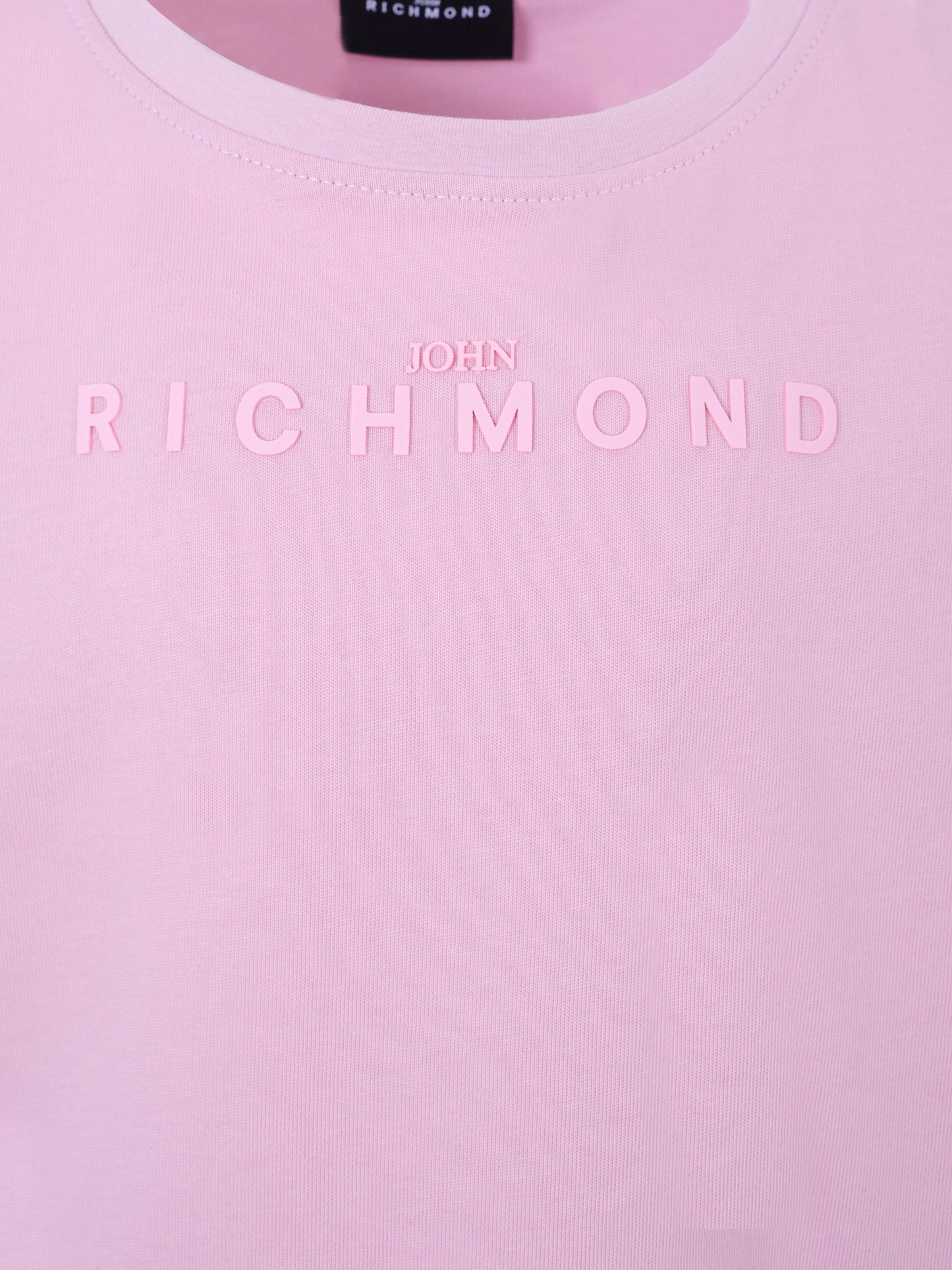 T-shirt lilla per bambina con logo,Richmond,RGA25008TS LILAC FRAGRANT
