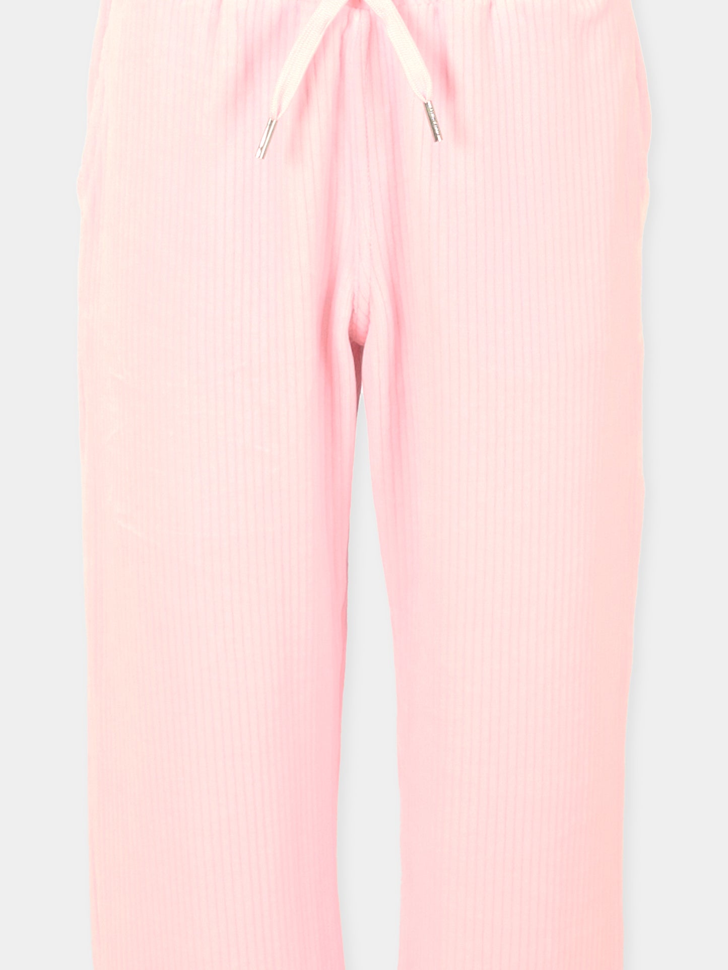Pantaloni rosa per bambina con logo,Givenchy Kids,H30924 44Z