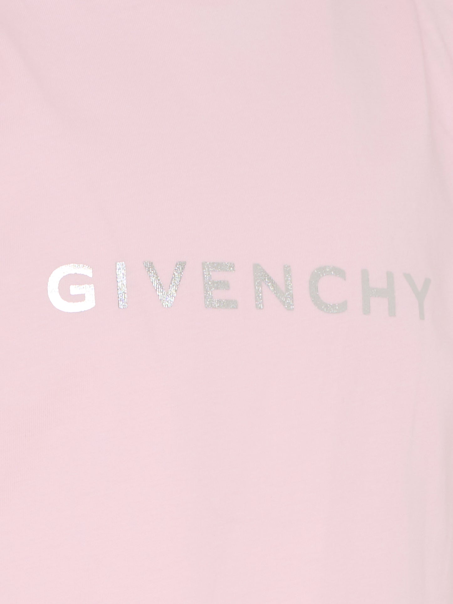 T-shirt rosa per bambina con logo,Givenchy Kids,H31010 44Z