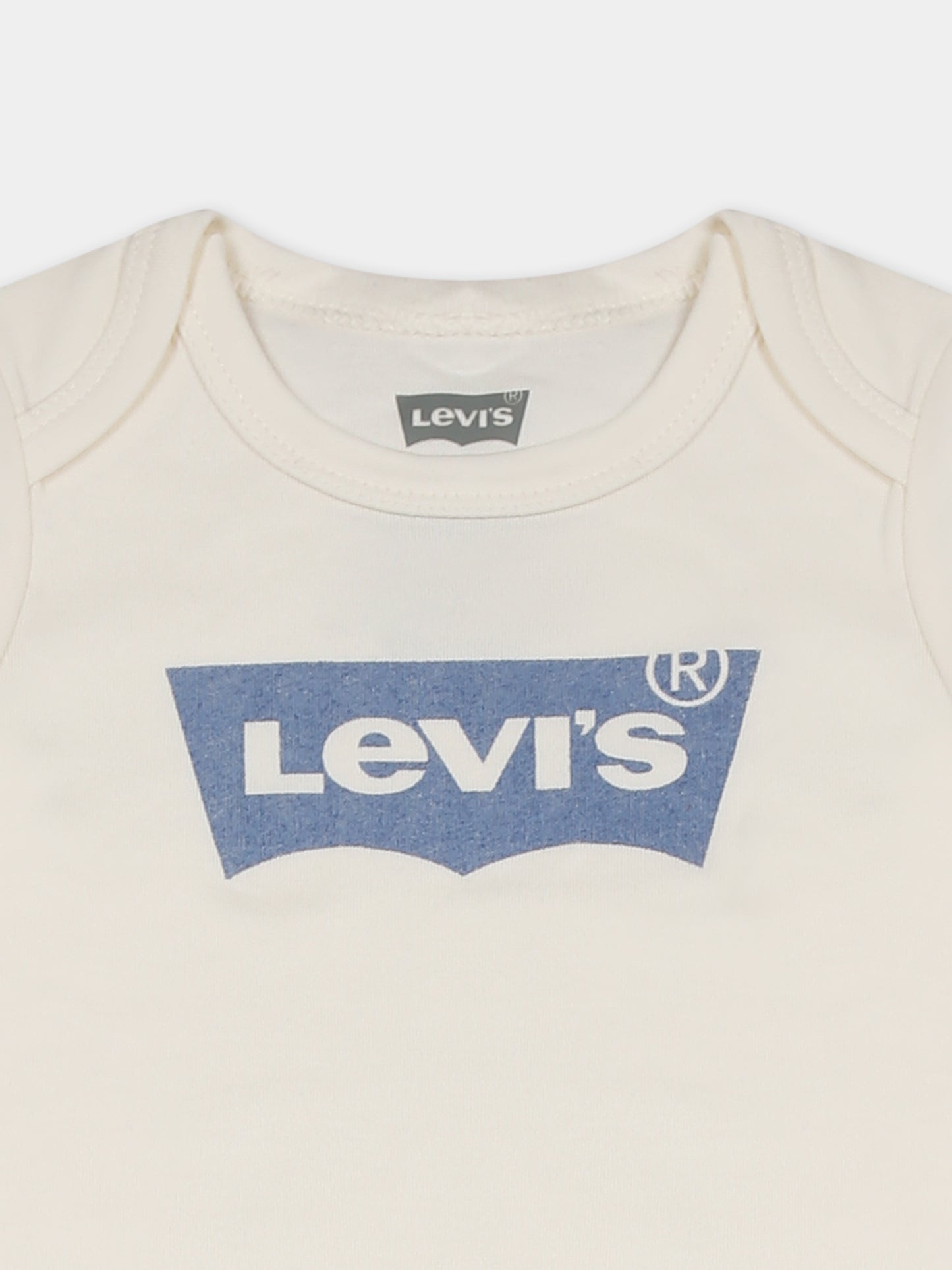 Completo blu per neonato con logo,Levi's Kids,6EK336 W0E