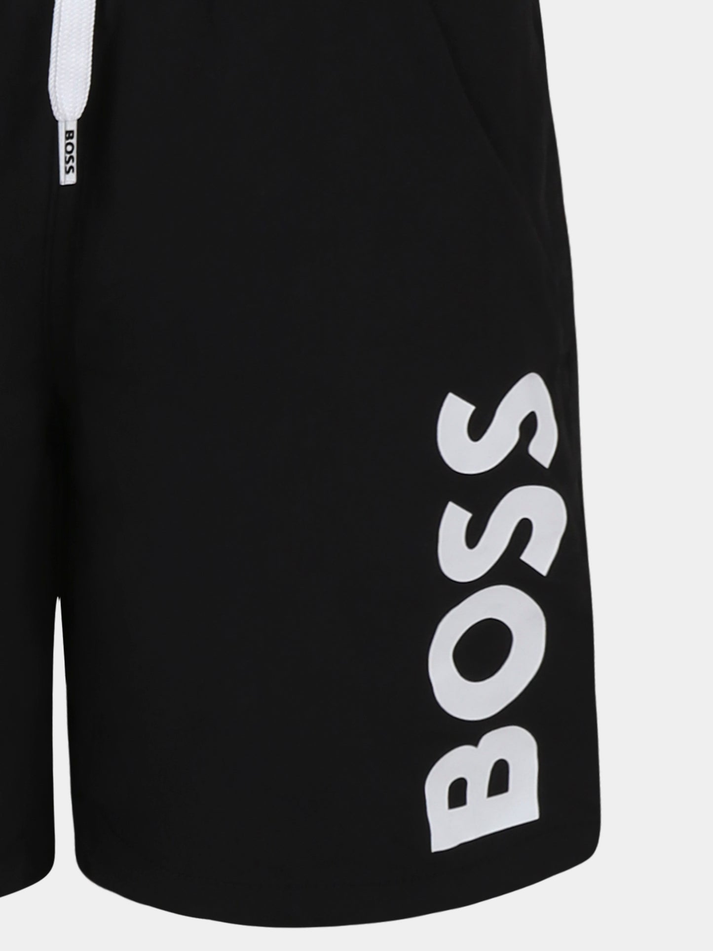 Boxer mare nero per bambino con logo,Boss,J50662 09B