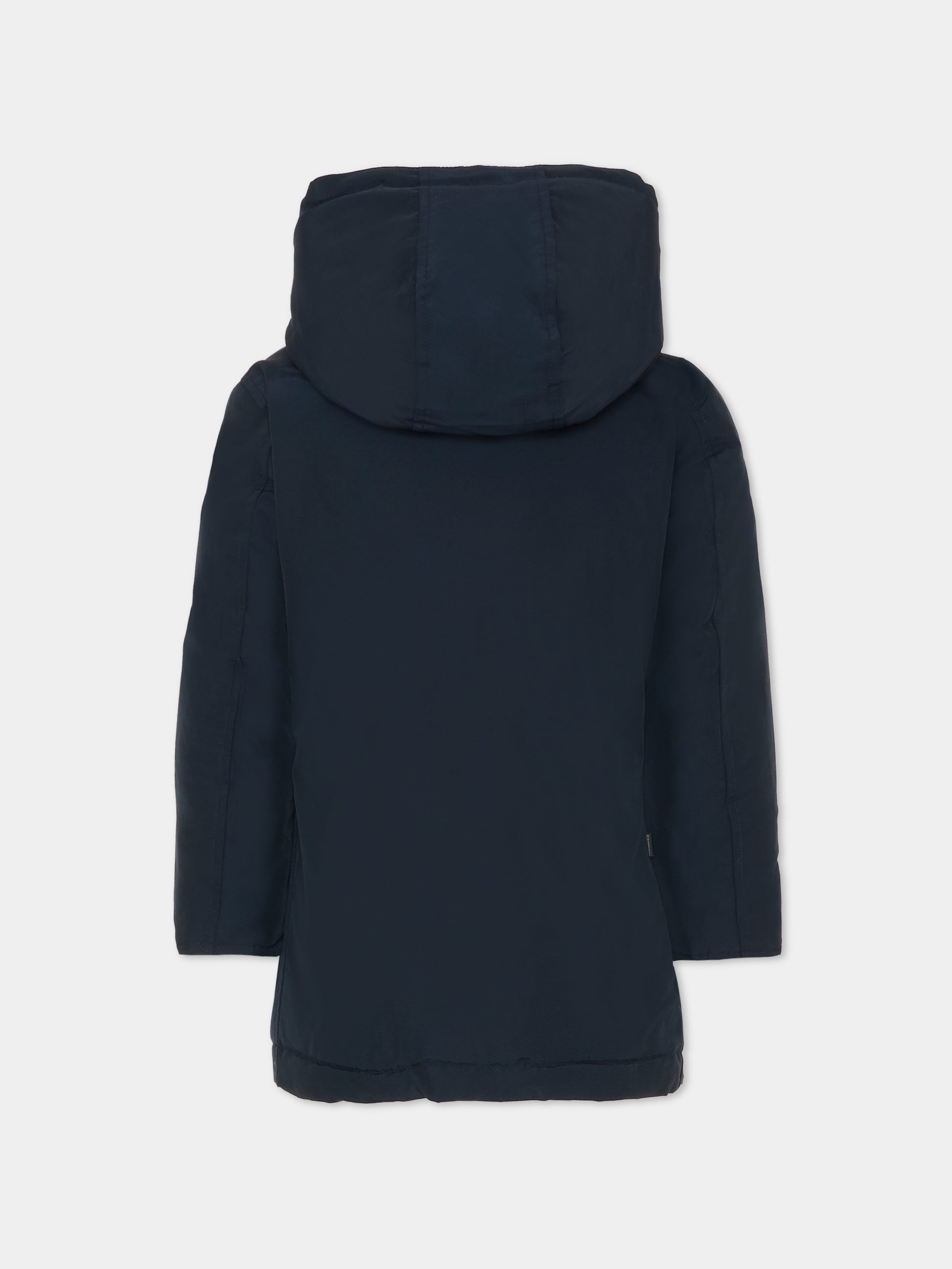 Parka Arctic blu per bambino con logo,Woolrich Kids,CFWKOU0188MRUT0641 - UT0641 - MLB