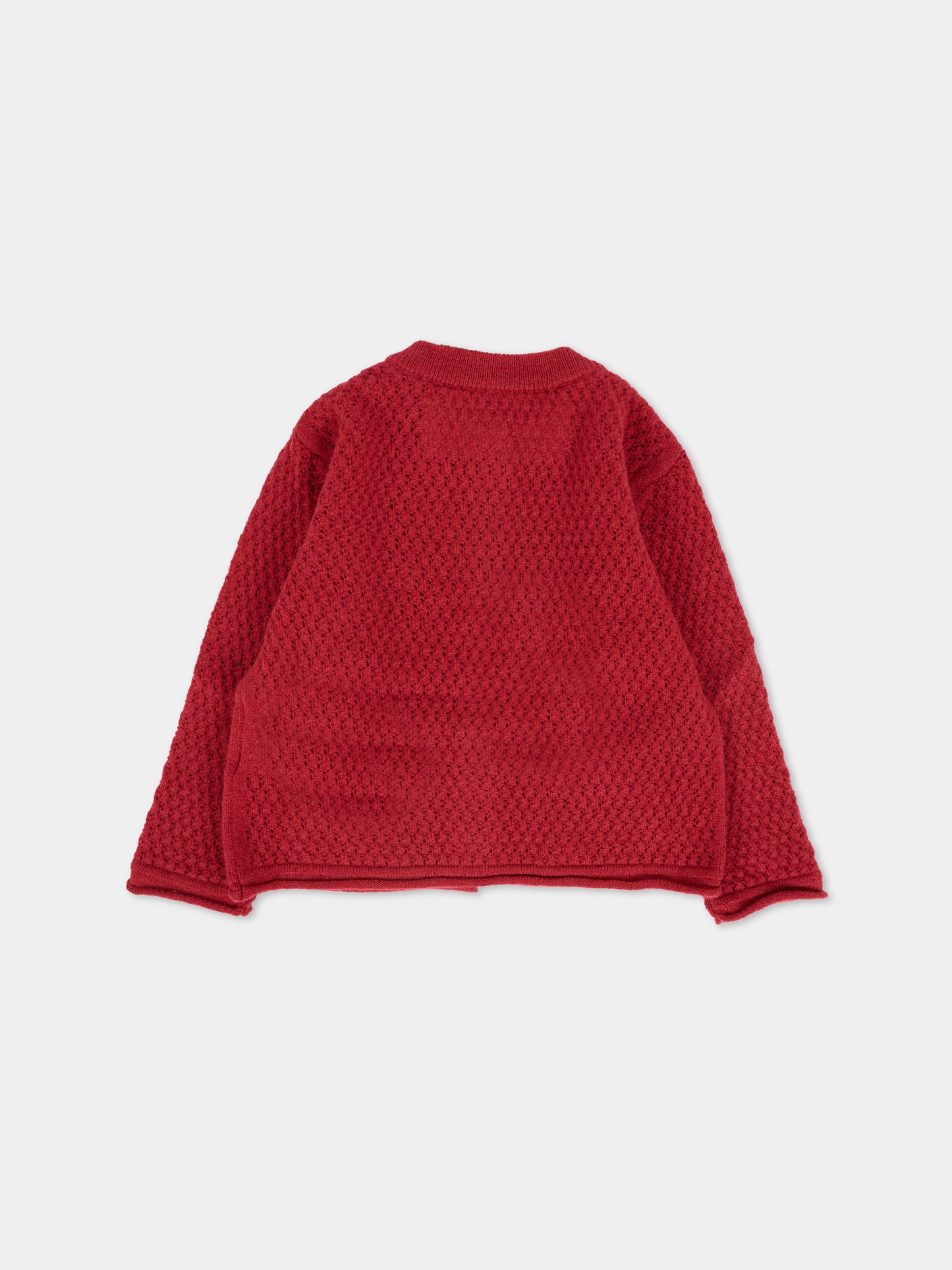 Cardigan bordeaux per neonata con logo,Simonetta,SX9000 W0023 416