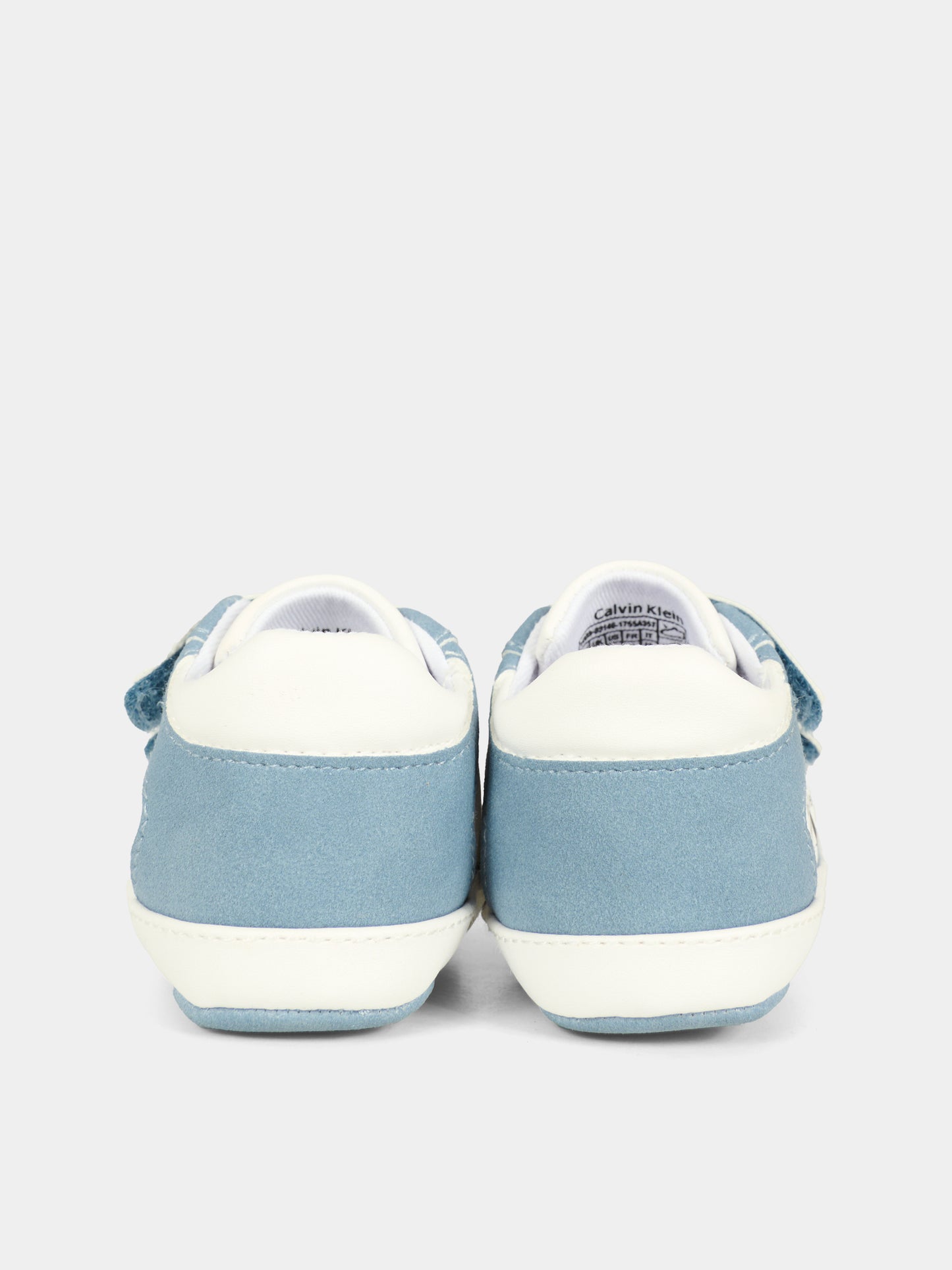 Sneakers blu per neonato con logo,Calvin Klein Kids,V0B9 83146 1755A357
