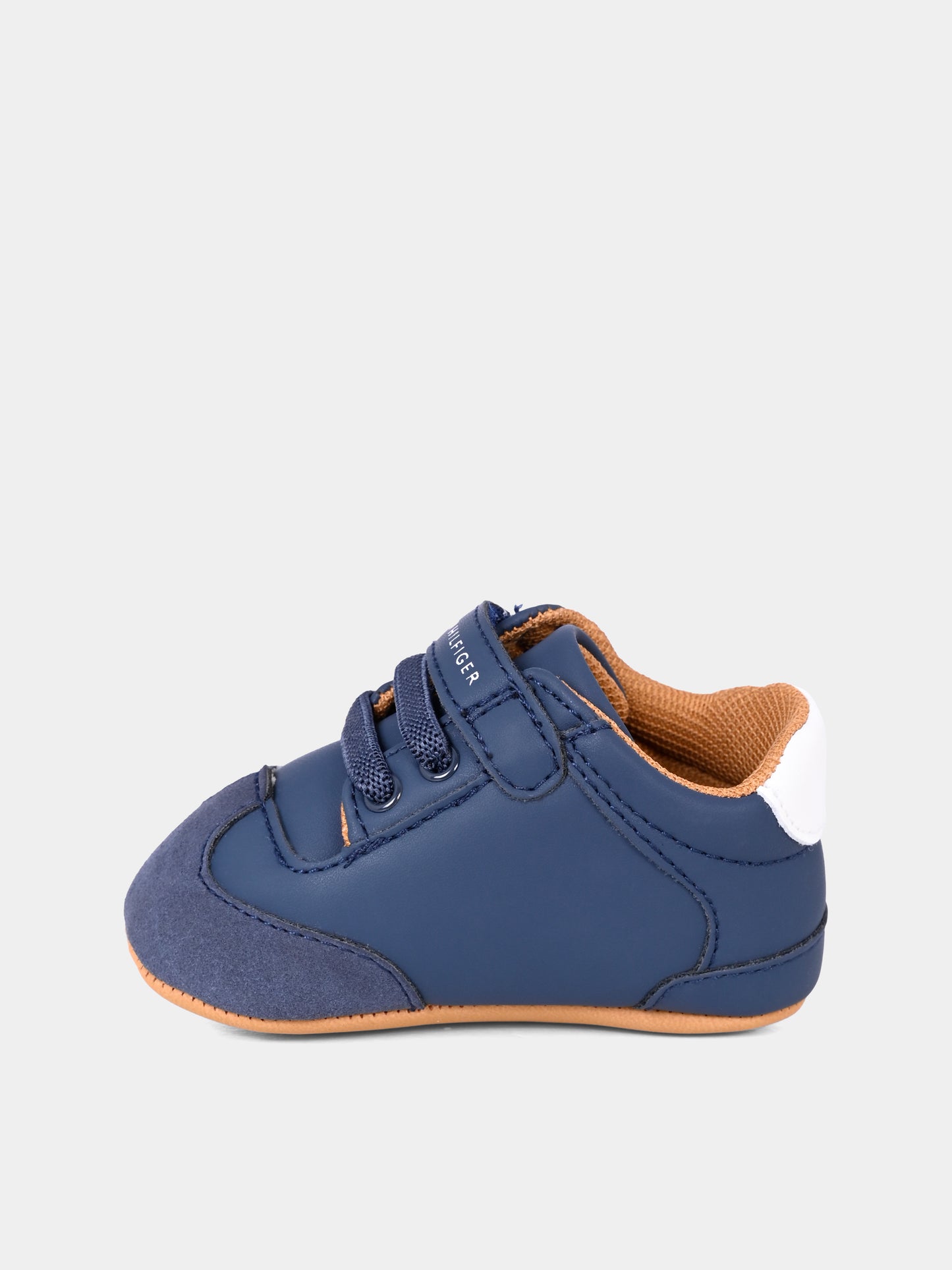 Sneakers blu per neonato con logo,Tommy Hilfiger Junior,T0B9 34055 1269A474