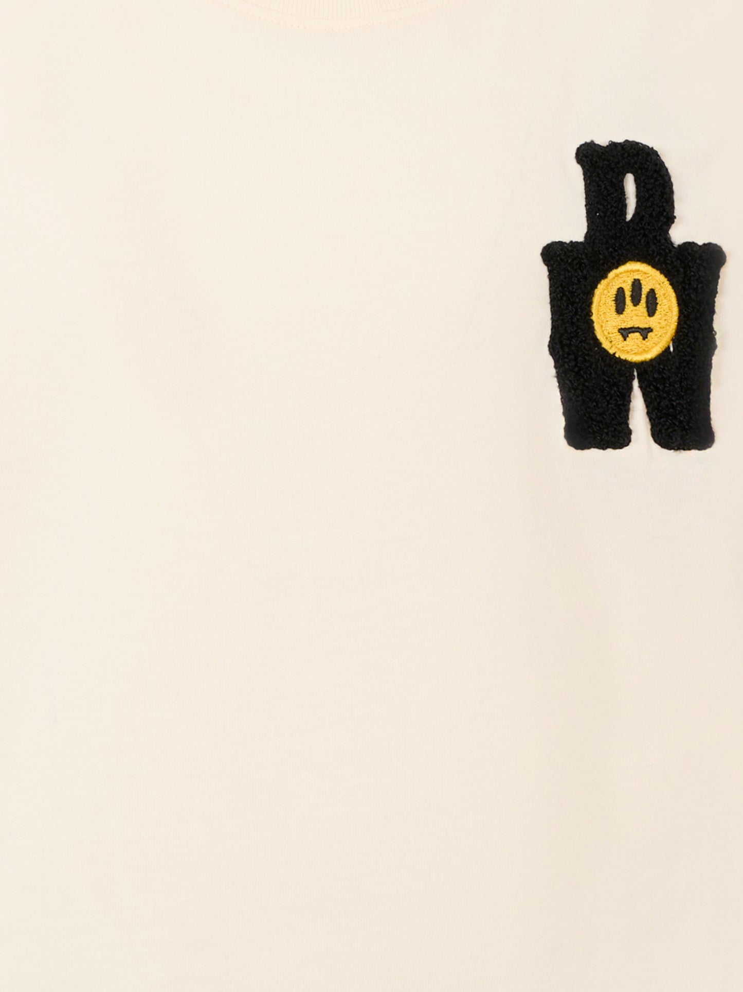 T-shirt avorio per bambini con stampa Bear Baseball,Barrow,F5BKJUTH083 013