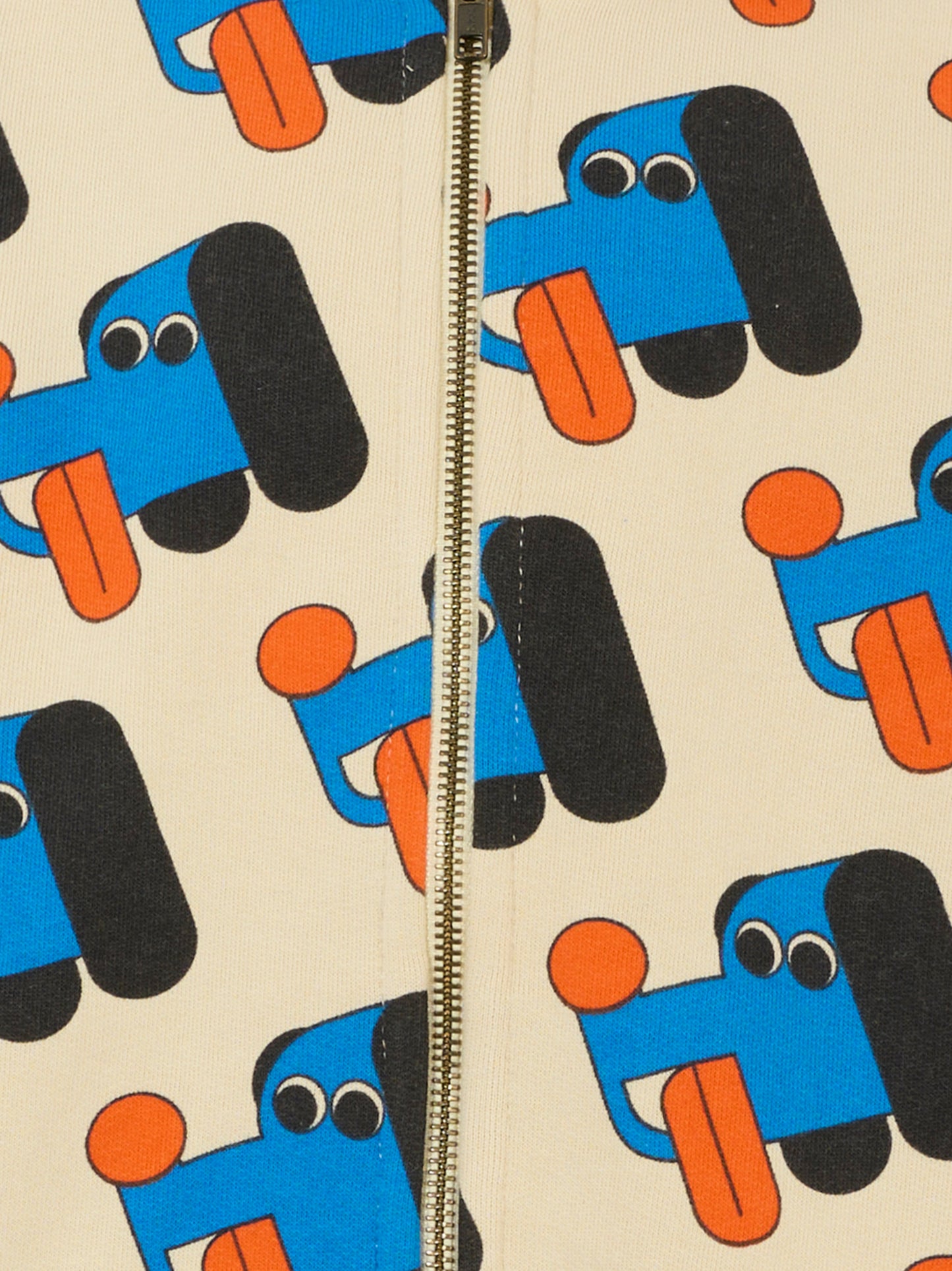 Felpa beige per bambino con cane,Bobo Choses,B225AC049