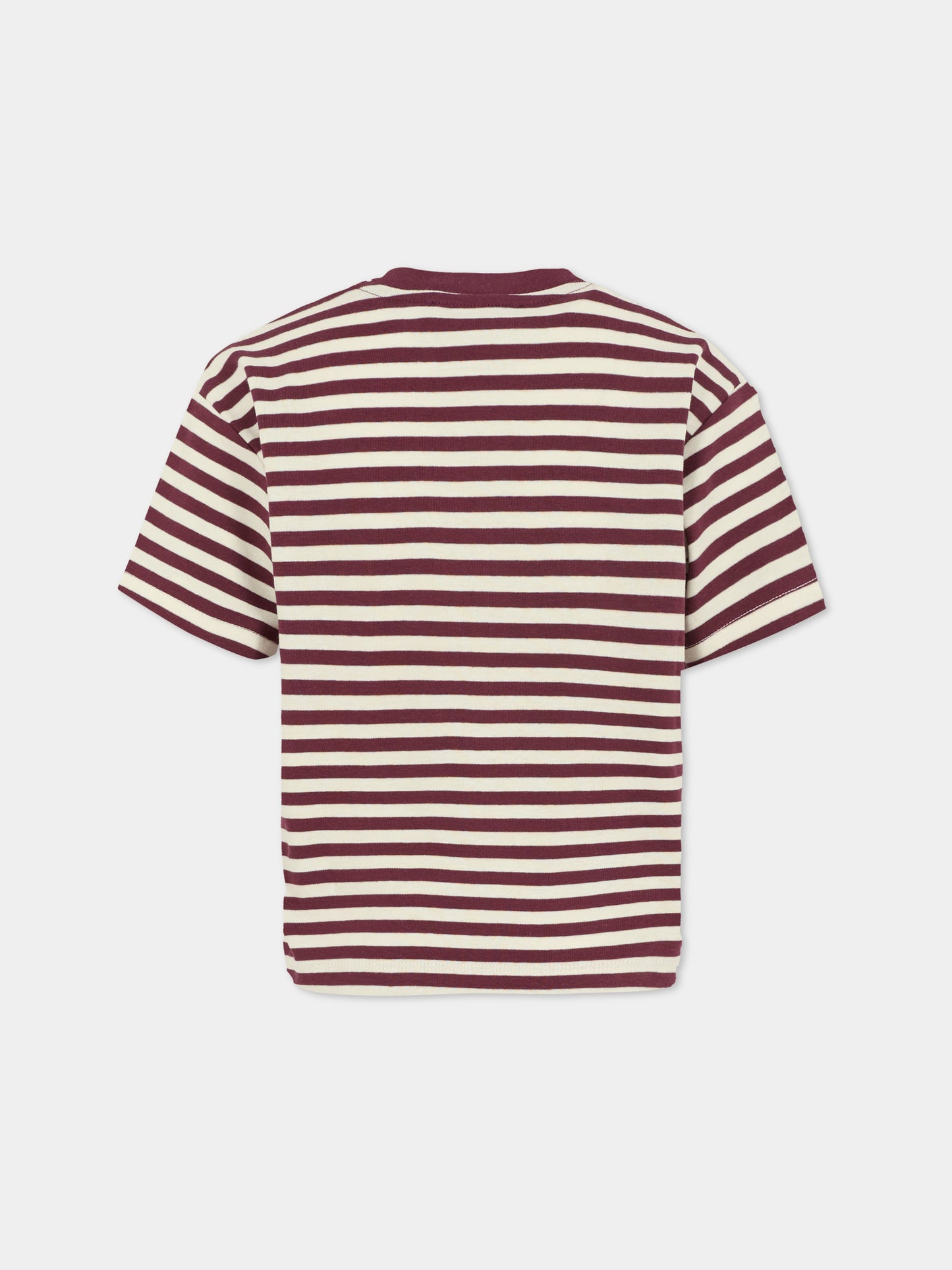 T-shirt viola per bambina con logo,Max&co,MX0192-MX046-MXC18