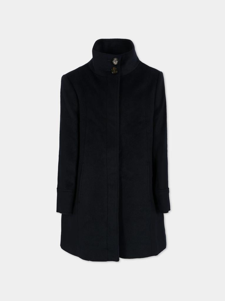 Cappotto blu per bambina,Max&co,MX0230-MX079-MX854