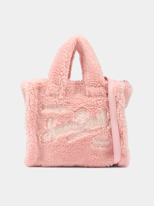Borsa Vanity Mini rosa per bambina con logo,Mc2 Saint Barth,VAMI029 - 01472I