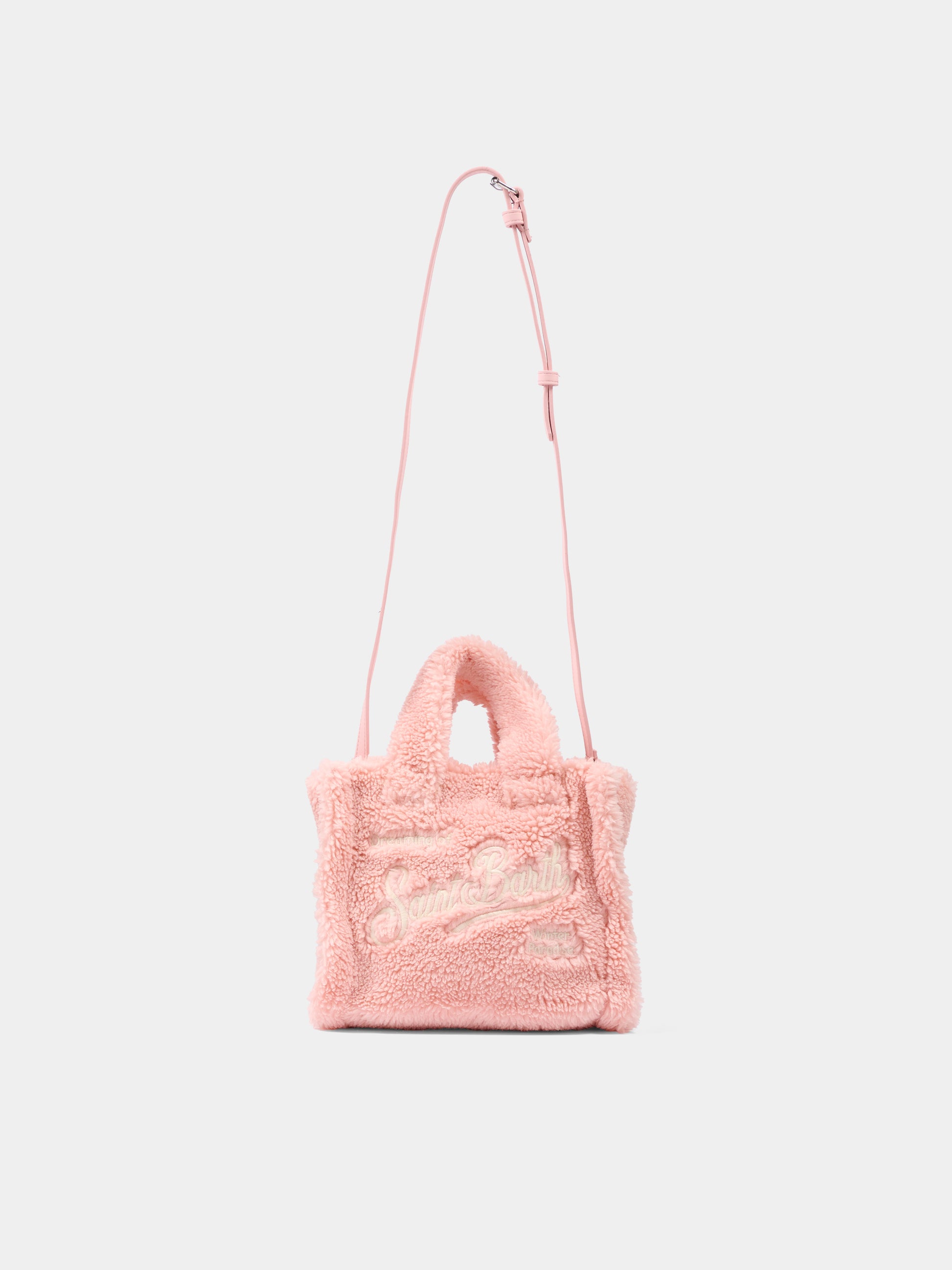 Borsa Vanity Mini rosa per bambina con logo,Mc2 Saint Barth,VAMI029 - 01472I
