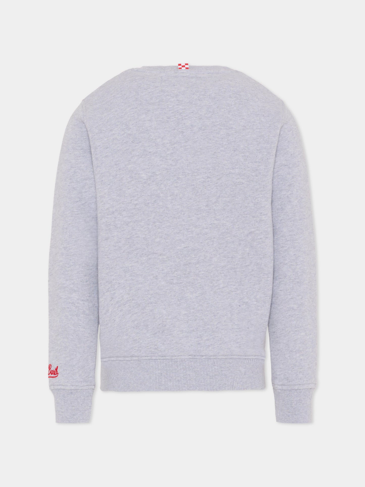 Felpa grigia per bambino con Spiderman,Mc2 Saint Barth,HUT0004 - 01521I