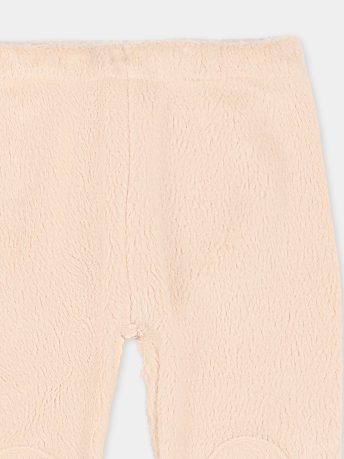 Leggings rosa per neonata,Bamboom,1028 VINTAGE PINK