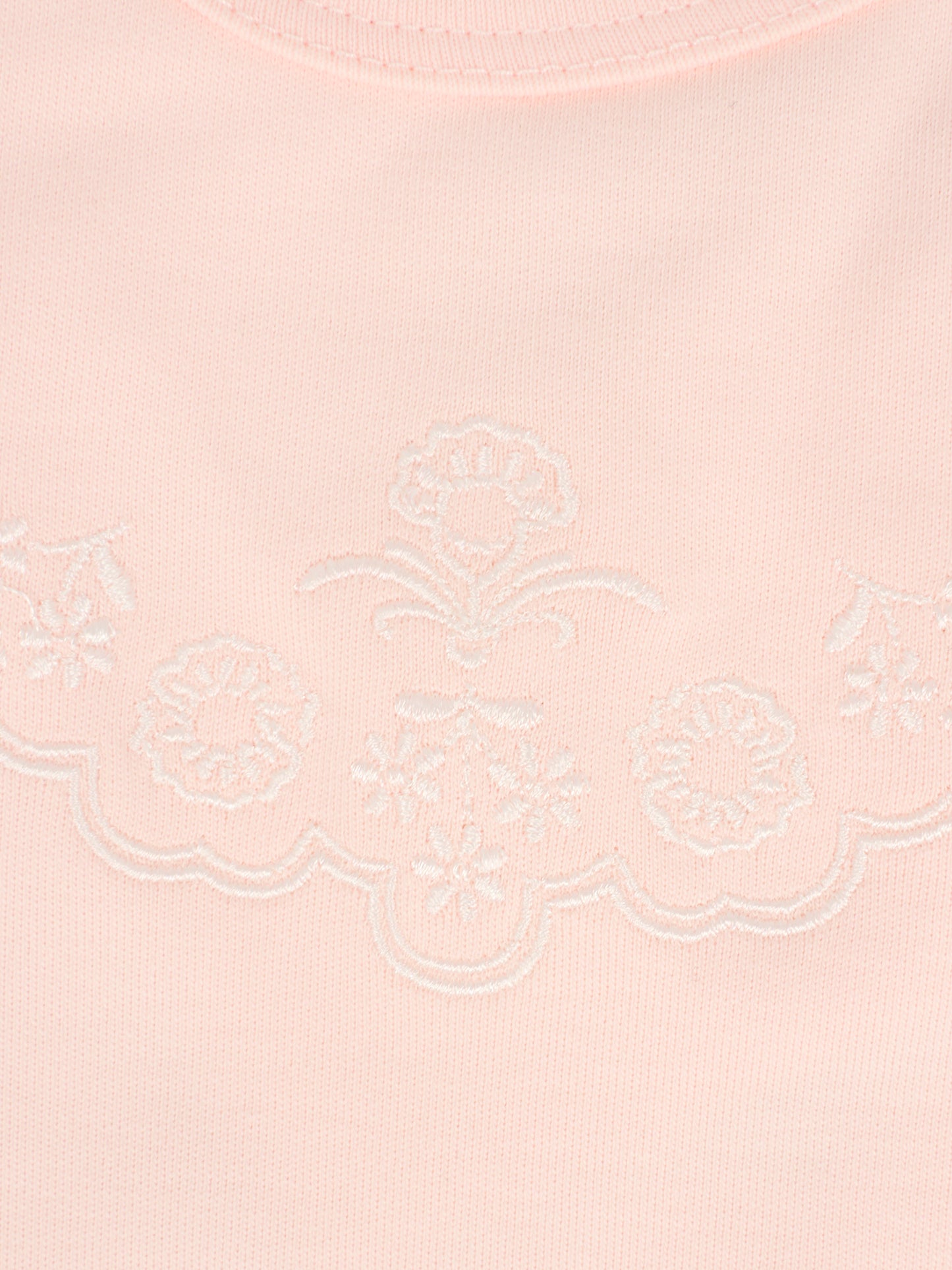 Set tutina rosa per neonata con motivo floreale,Chloé Kids,C20774 45Q