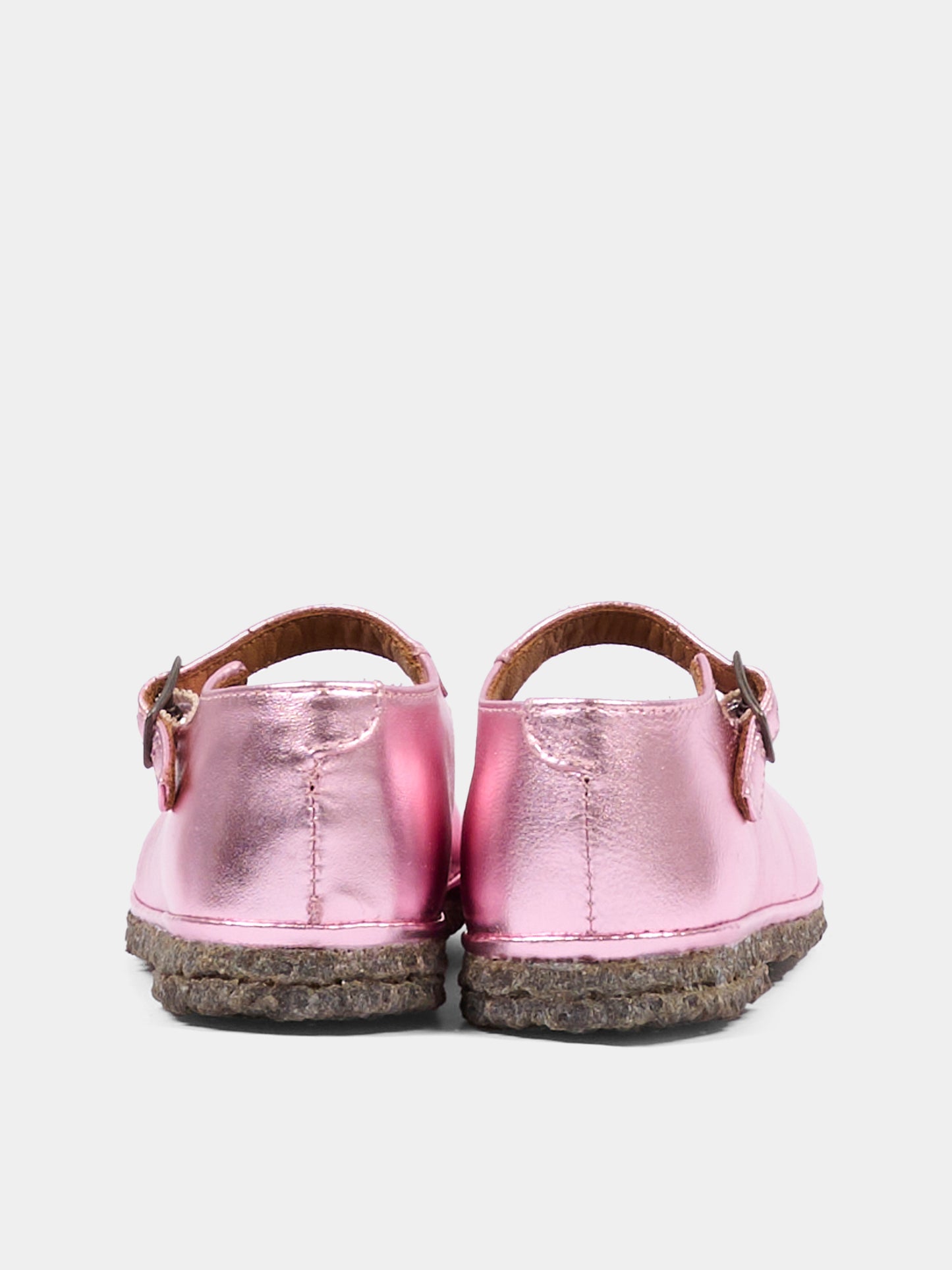 Ballerine rosa per neonata e bambina con fiocco,Pèpè,LEP5 F LAMCR ROSA