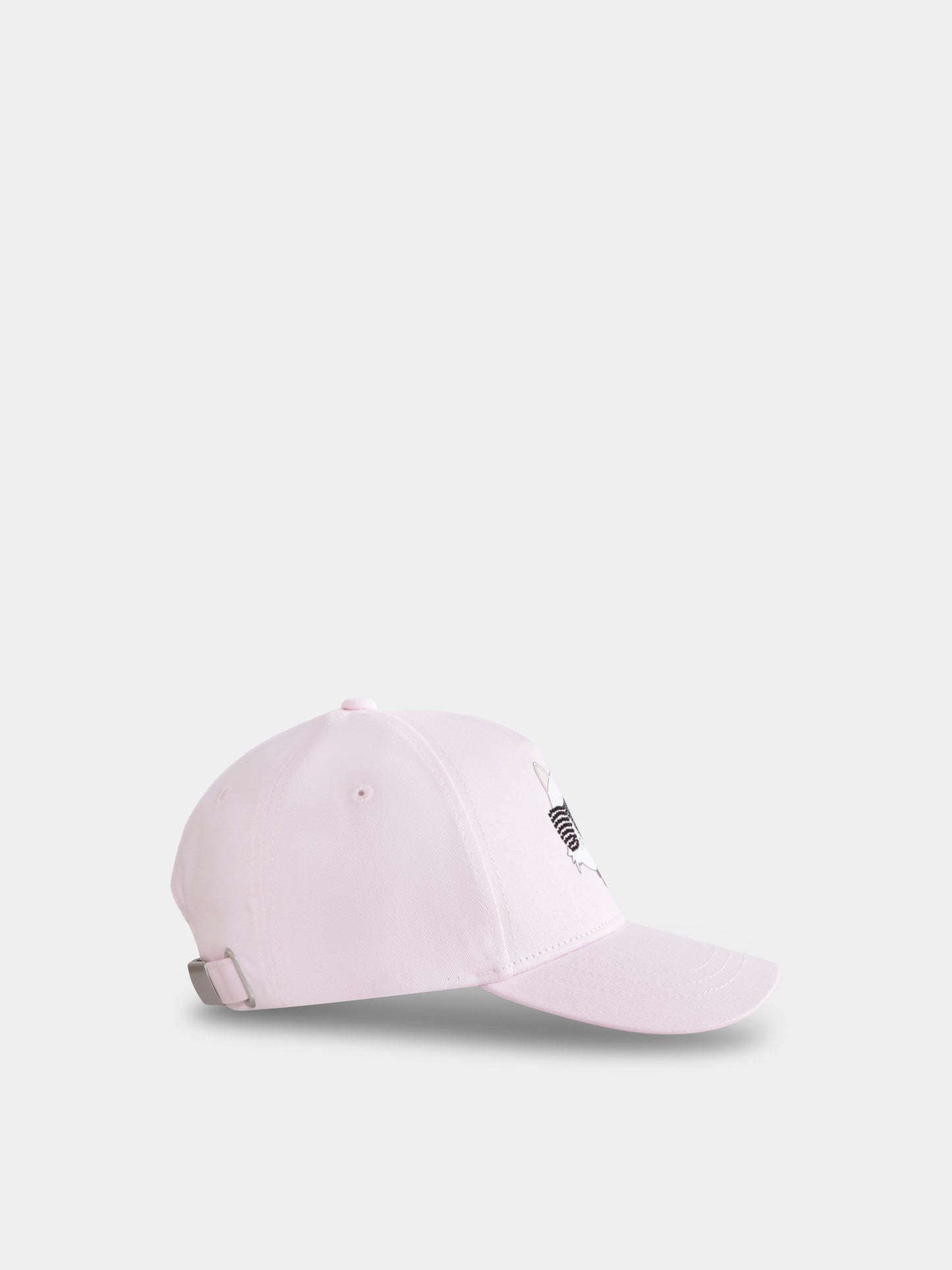 Cappello rosa per bambina con Choupette,Karl Lagerfeld Kids,Z30387 46P