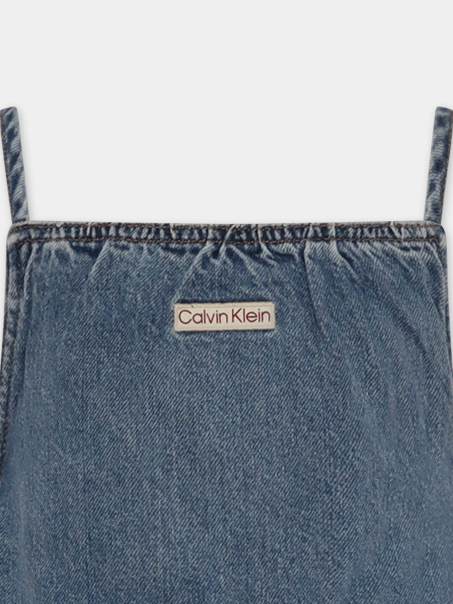 Vestito denim per bambina,Calvin Klein Kids,25S CKIG0IG02911J IG0IG02911 1A4