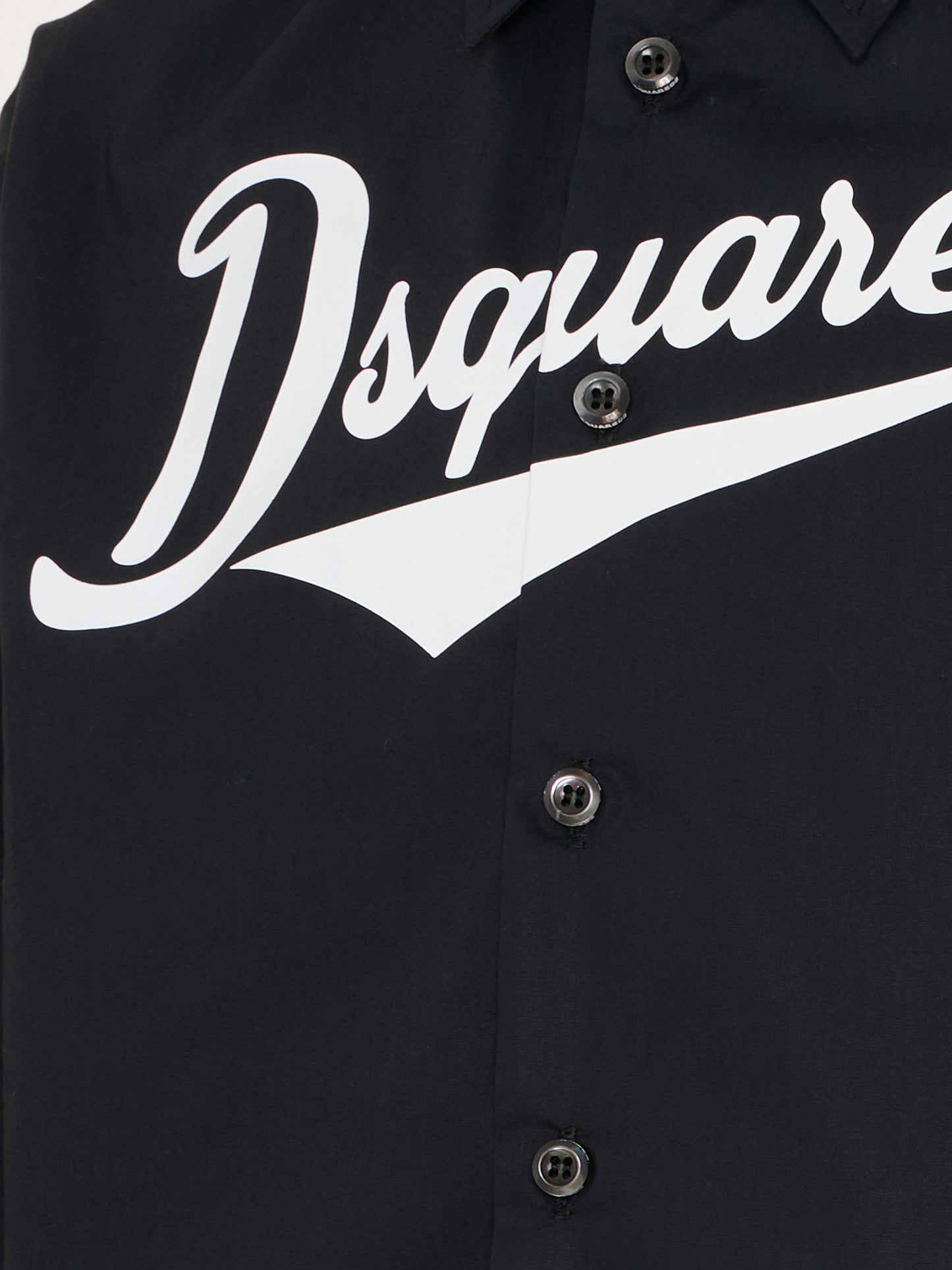 Camicia nera per bambino con logo,Dsquared2,DQ3225 D007D DQ900