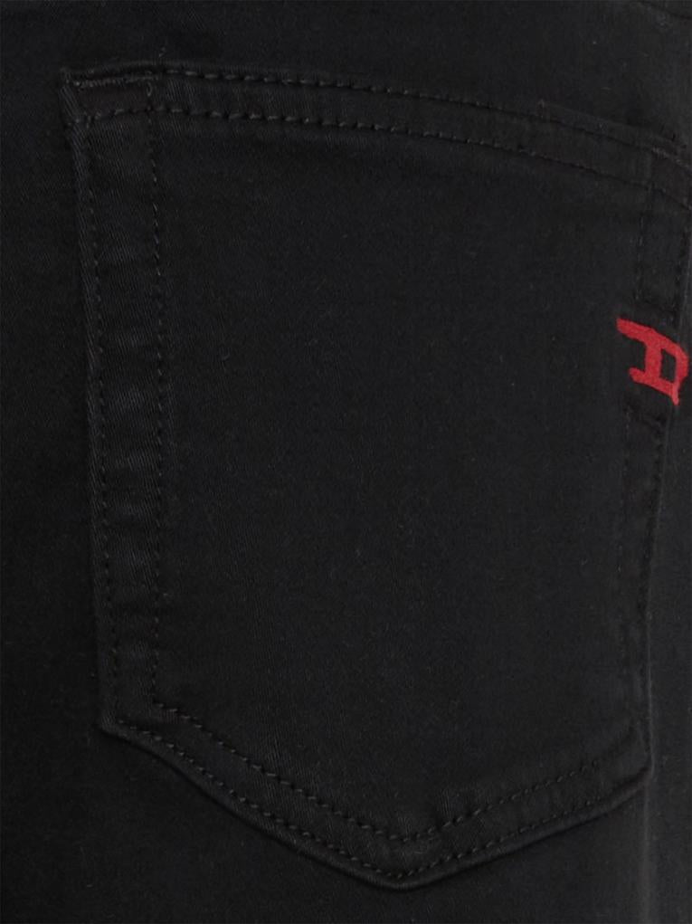 Jeans neri per bambino con logo,Diesel,J01000 KXBR6 K900