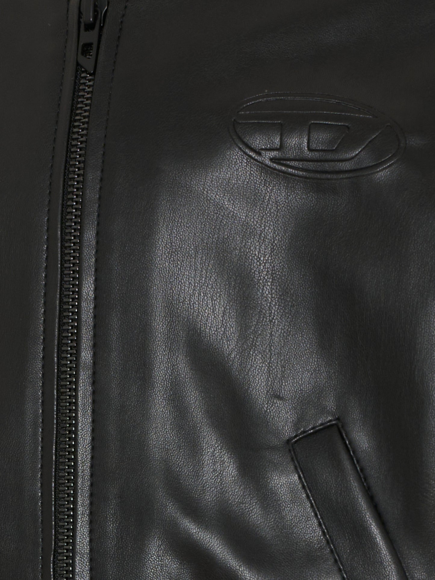 Giubbotto nero per bambini con logo,Diesel,J02648 KXB9D K900