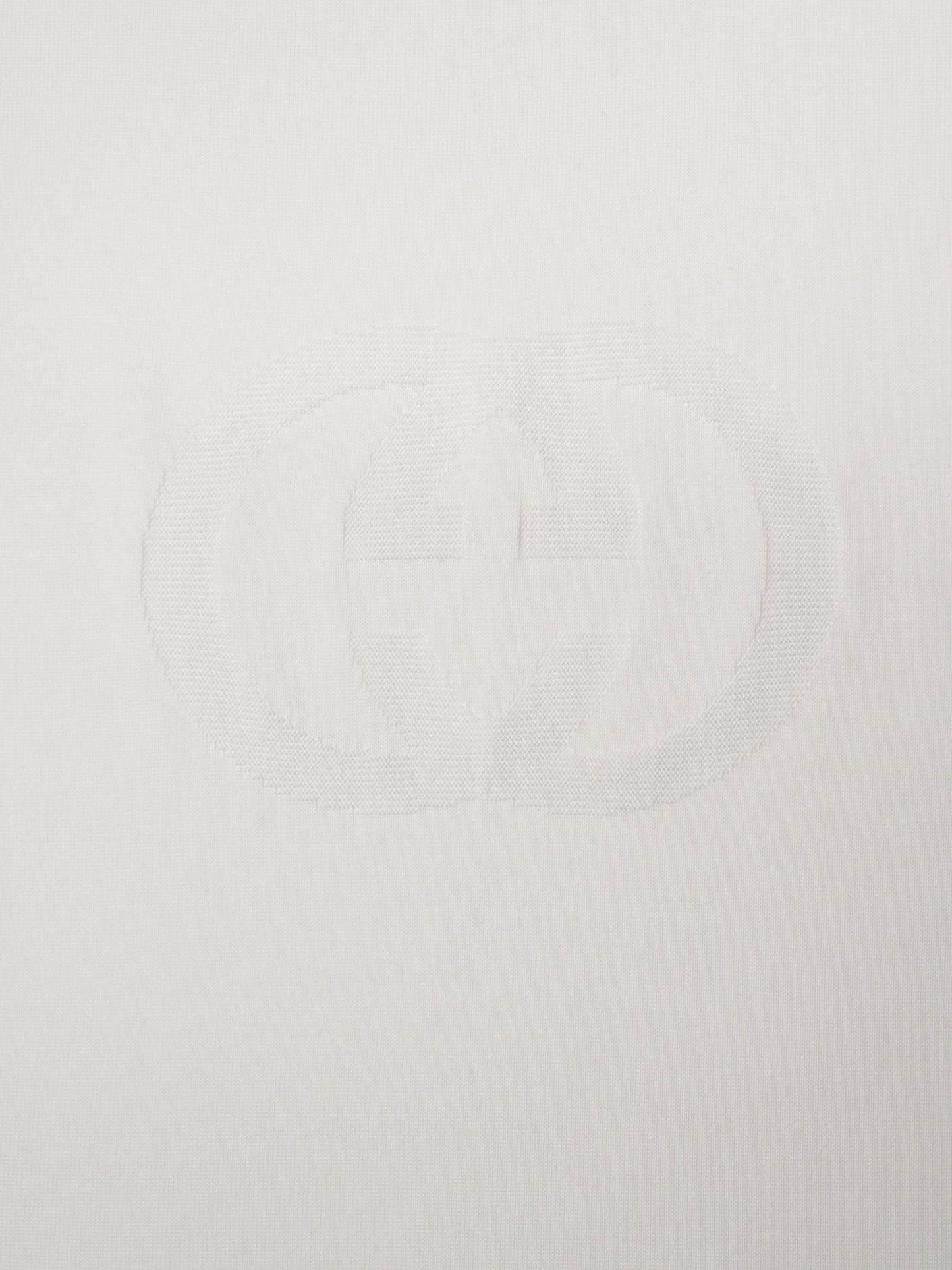 Coperta avorio per neonati con GG,Gucci Kids,854305 3K111 9100