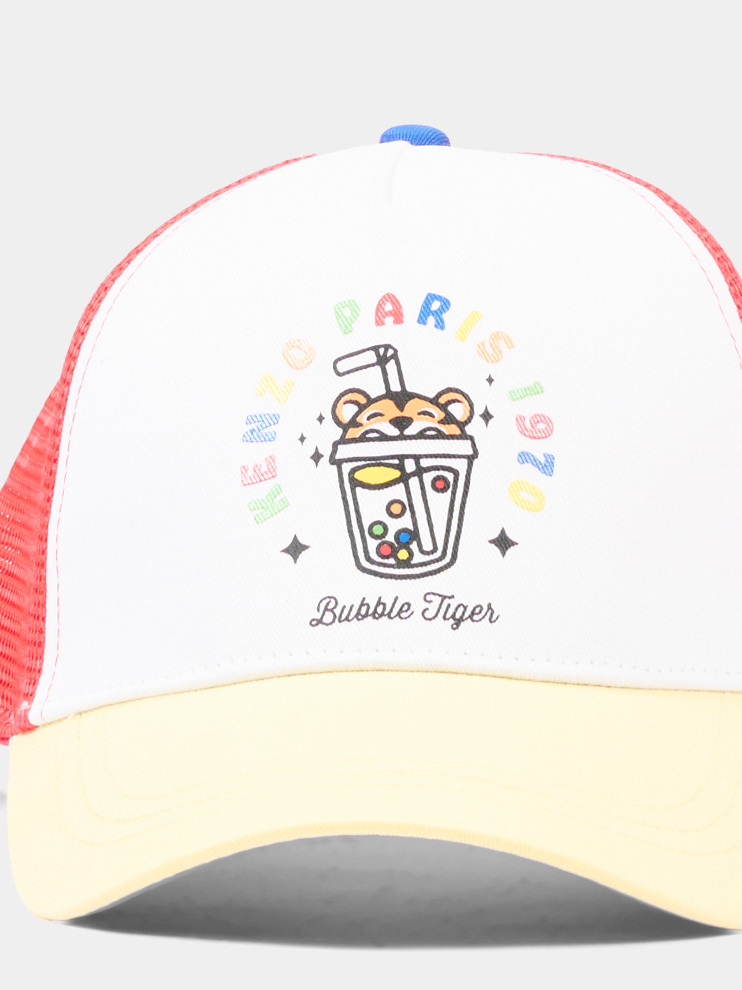 Cappello multicolor per bambini con logo,Kenzo Kids,K61833 117