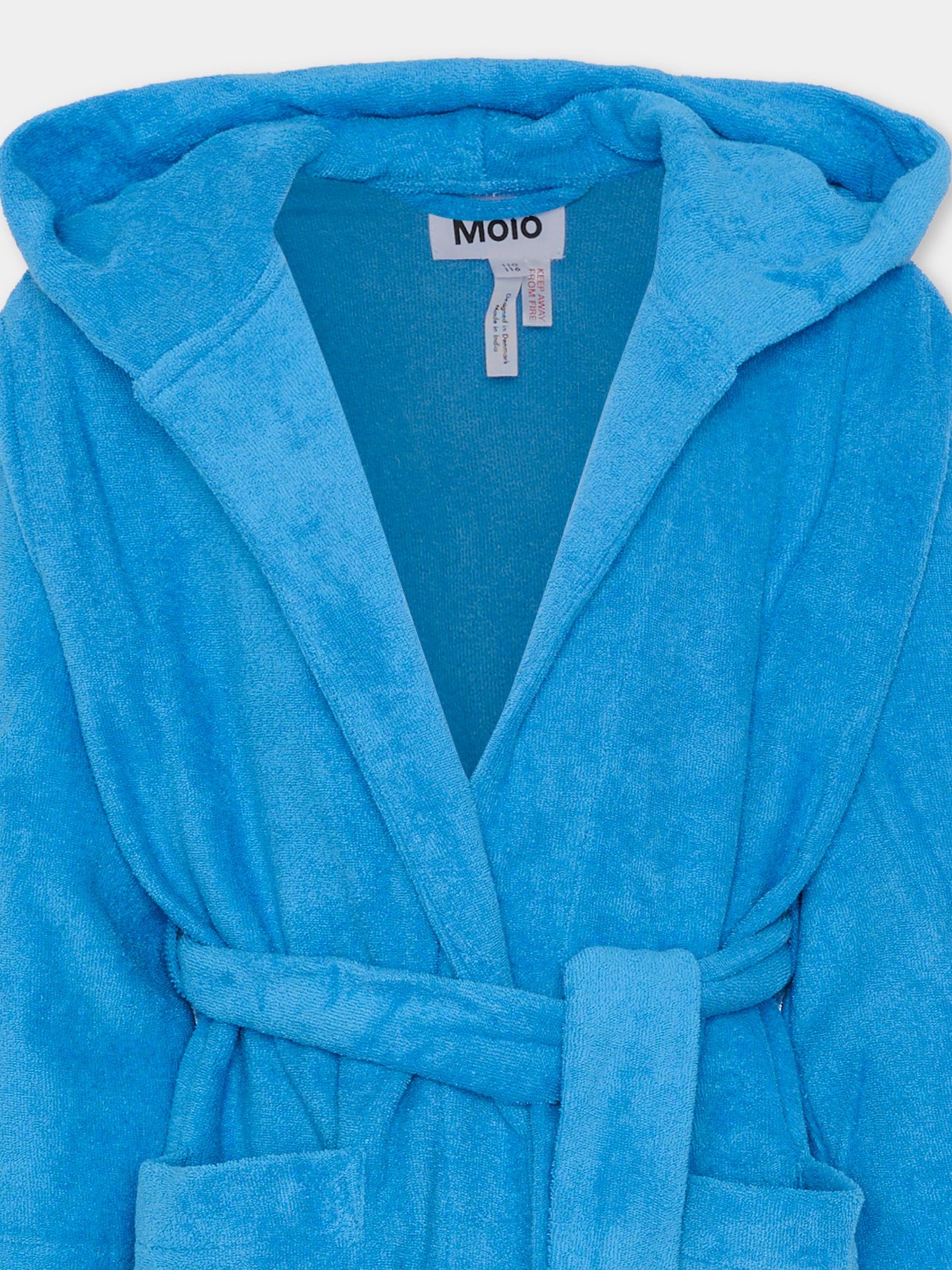 Accappatoio Wyn azzurro per bambino,Molo,7S26W401 5615