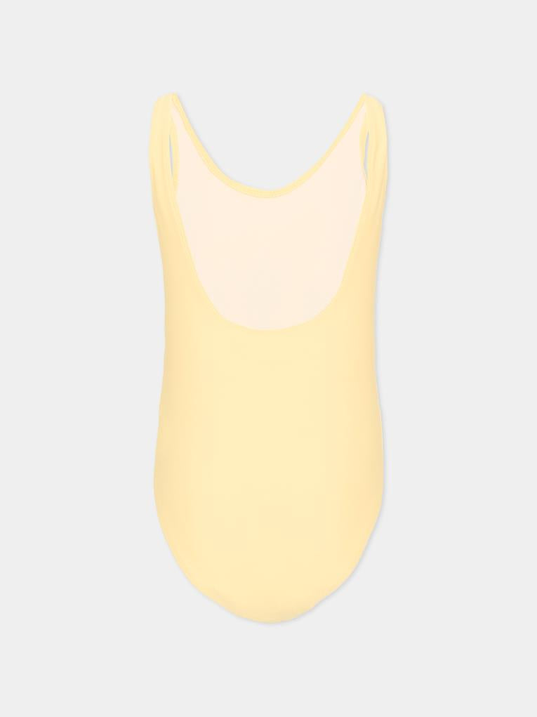 Costume giallo Nika per bambina con conchiglia,Molo,8S26P508 5217