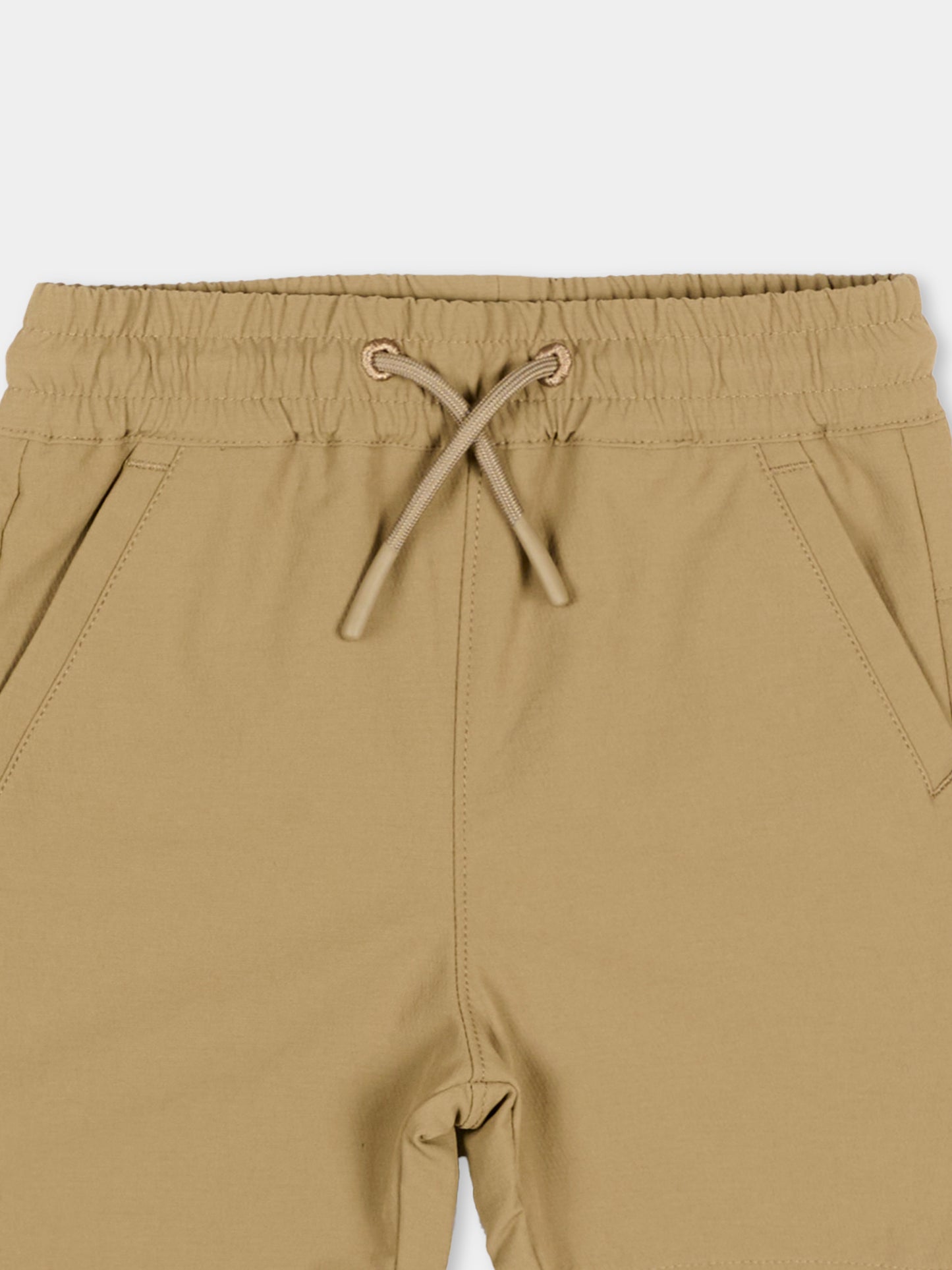 Shorts beige per neonato con logo,Boss,J52876 295