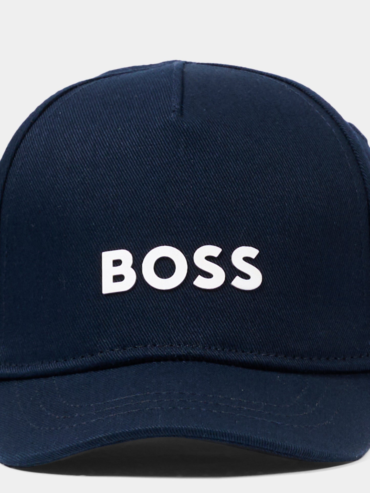 Cappello blu per neonato con logo,Boss,J53141 849